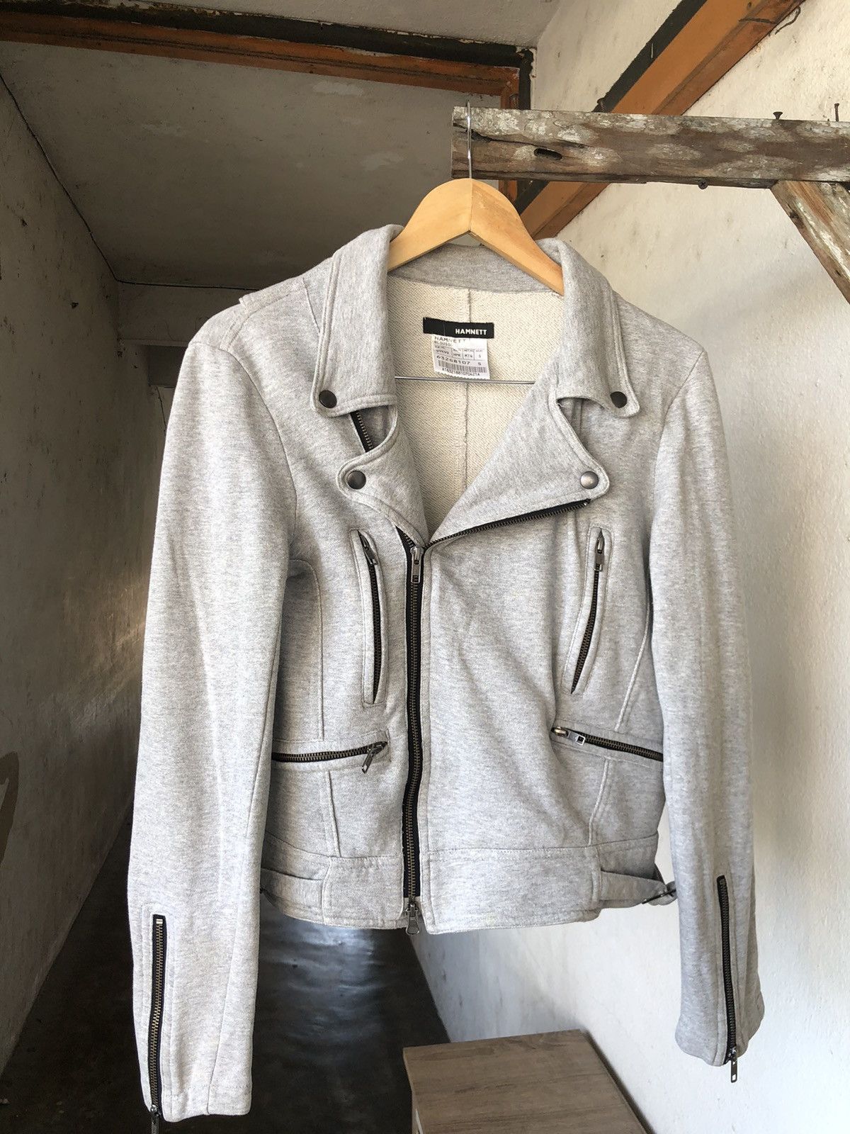 Katharine Hamnett London Vintage Katharine Hamnett London Biker Jacket Size S / US 4 / IT 40 - 3 Thumbnail