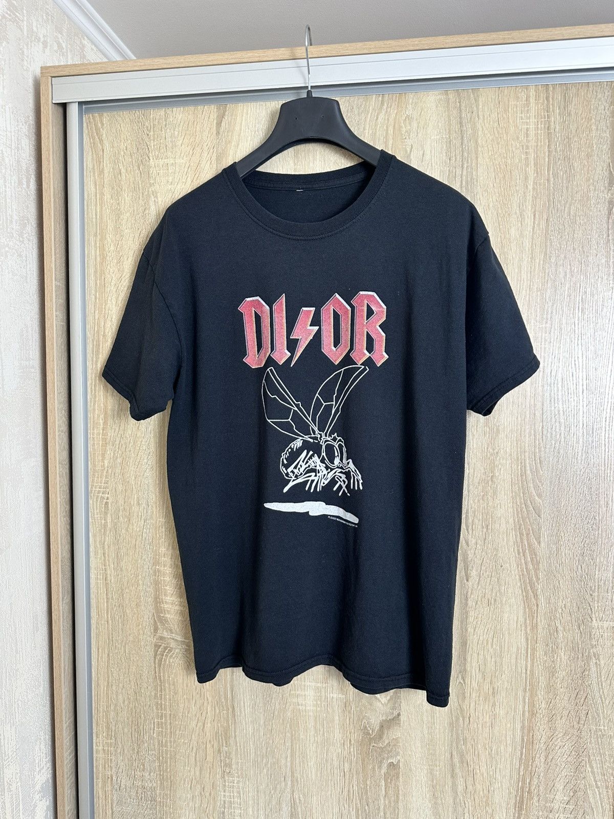 🔥 Bleach Goods Dior 1985 ACDC Tour T Shirt Rock Band