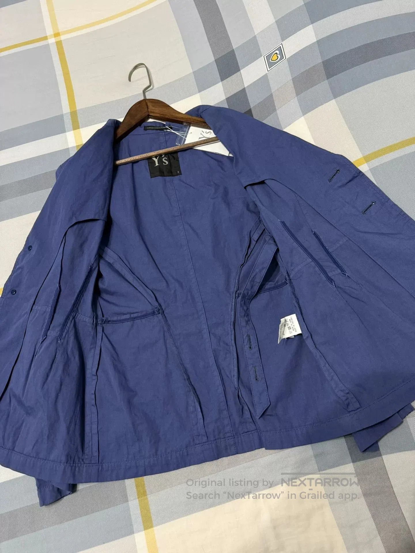 Y's Y's Yohji Yamamoto Casual Blazer Jacket. Size US M / EU 48-50 / 2 - 7 Thumbnail