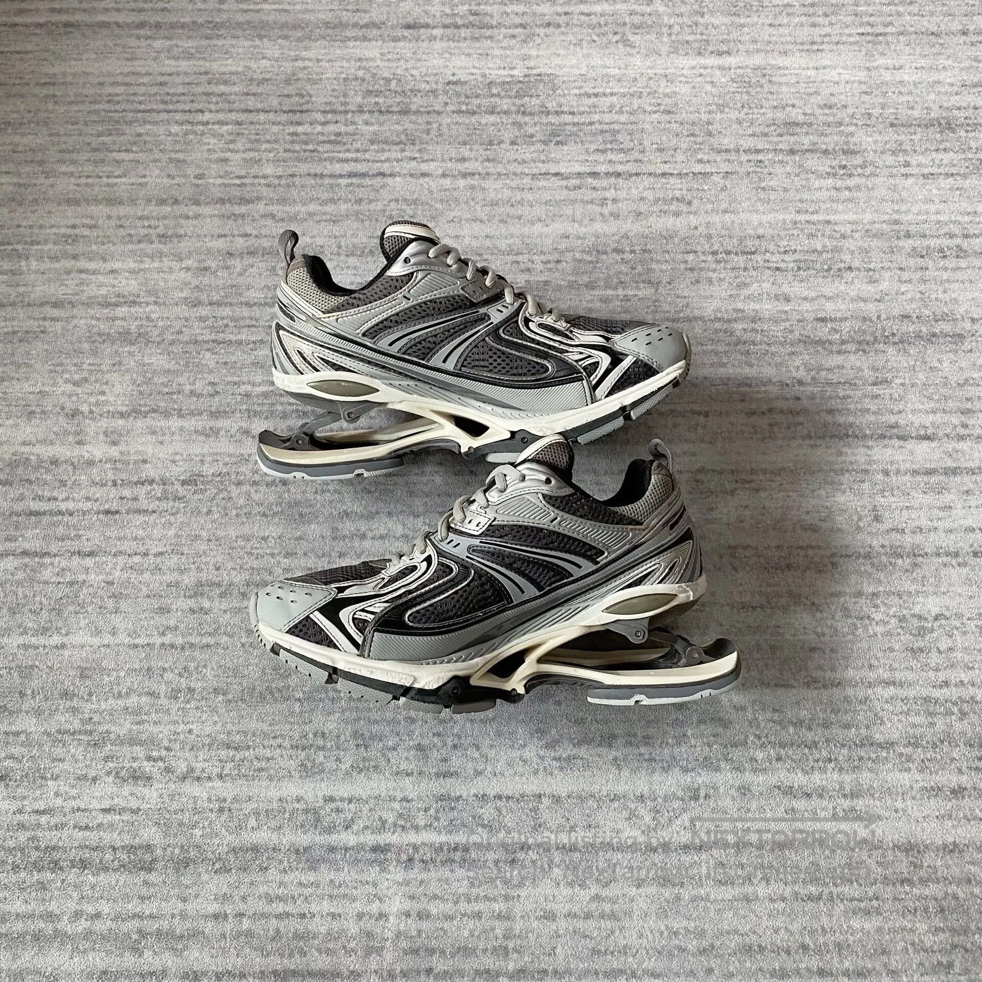 Balenciaga balenciaga x-pander spring sneakers in gray. Size US 8.5 / EU 41-42 - 4 Thumbnail