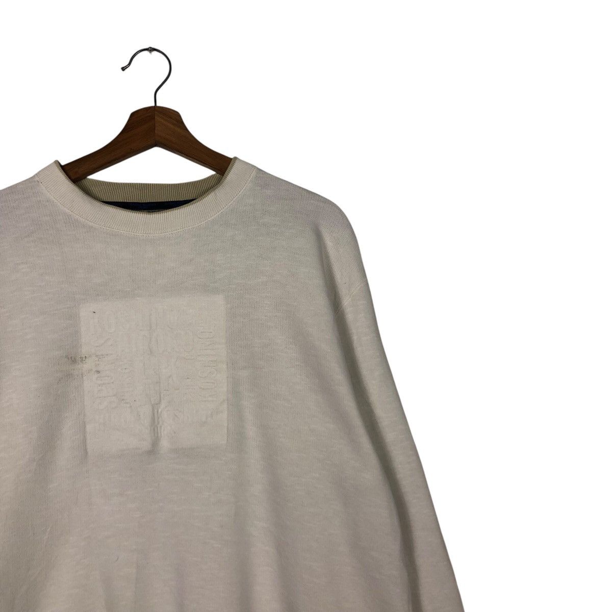 Hiroko Koshino Homme 📌Vintage Hiroko Koshino Sports Sweatshirt Big Logo Size US L / EU 52-54 / 3 - 7 Thumbnail