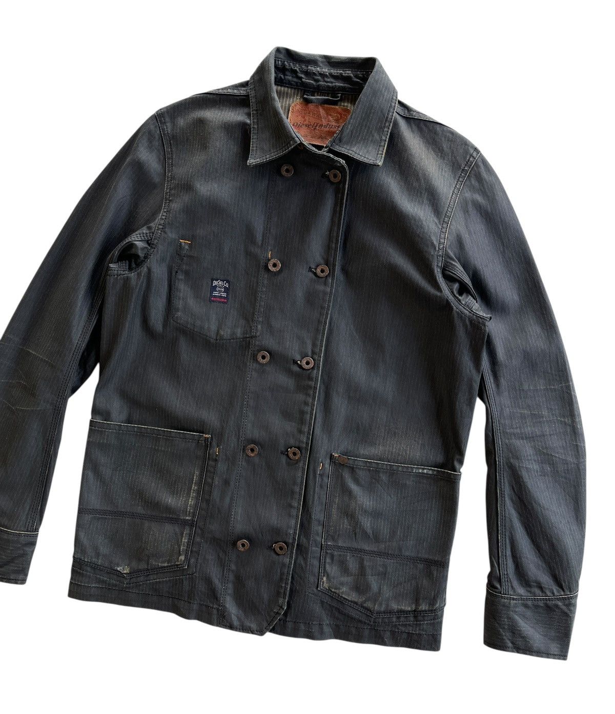 Diesel Diesel Sanforized Denim Workers Chore Jacket Size US M / EU 48-50 / 2 - 5 Thumbnail