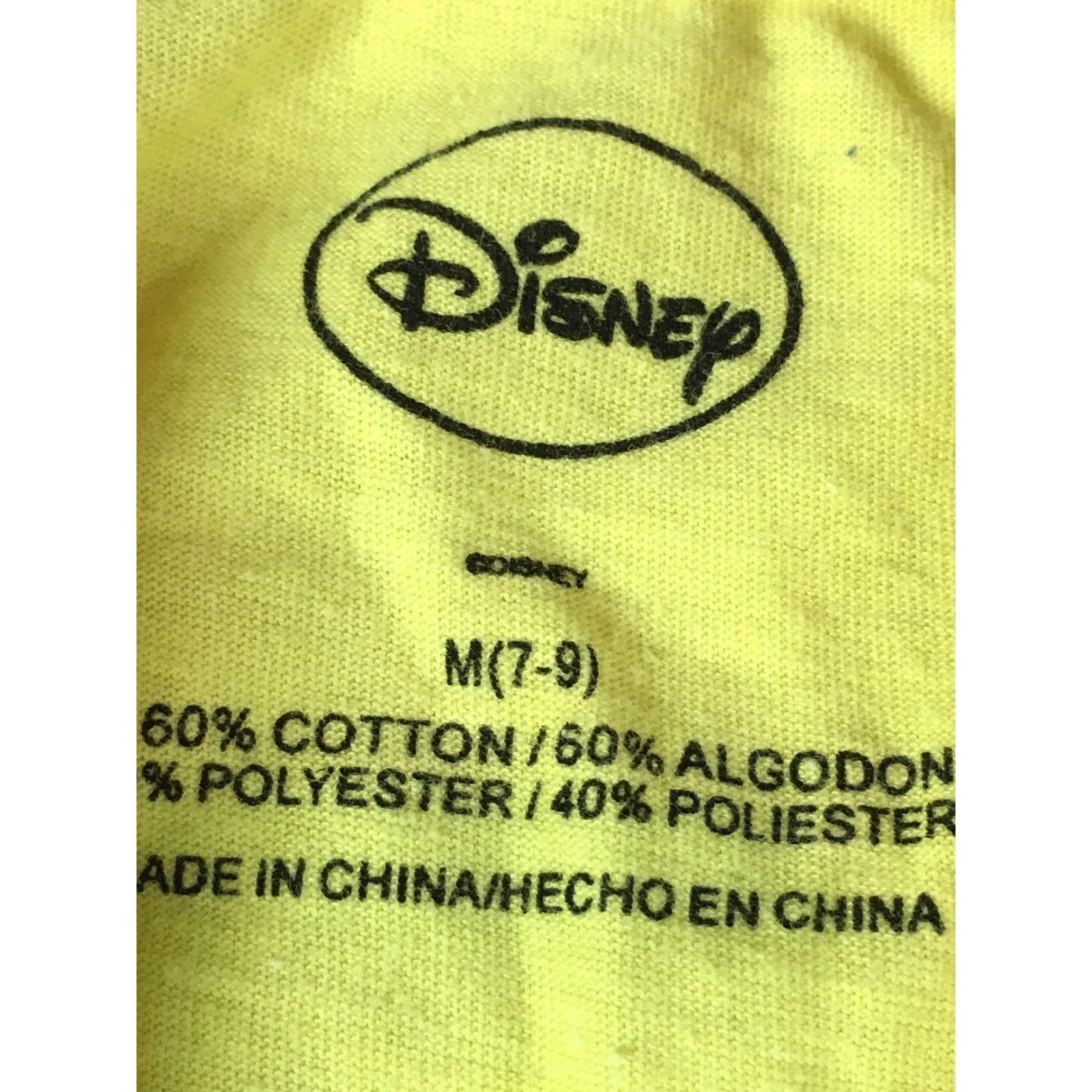 Disney Disney The Lion King T-Shirt Yellow Sz M Juniors Women Graphic Tee Short Sleeve Size M / US 6-8 / IT 42-44 - 3 Thumbnail