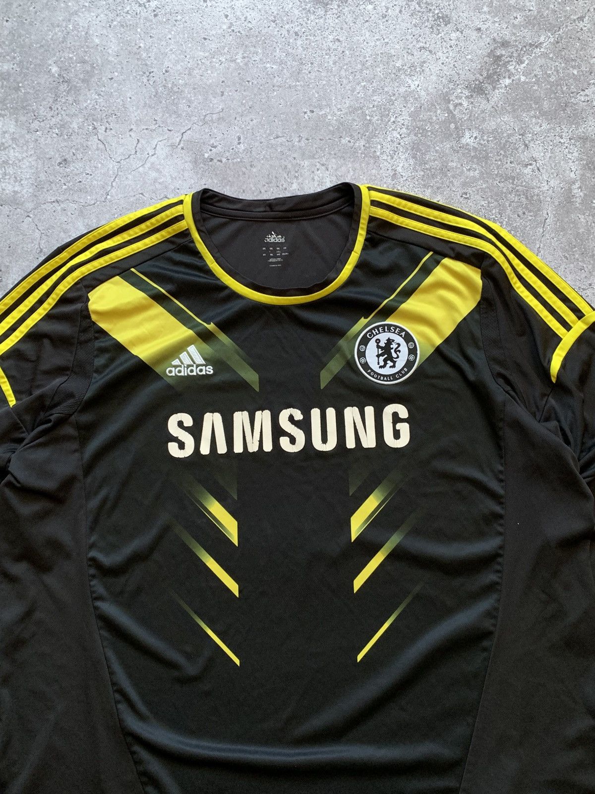 Adidas 🔥ADIDAS CHELSEA 2012/2013 THIRD LONG SLEEVE SOCCER JERSEY Size US XXL / EU 58 / 5 - 3 Thumbnail