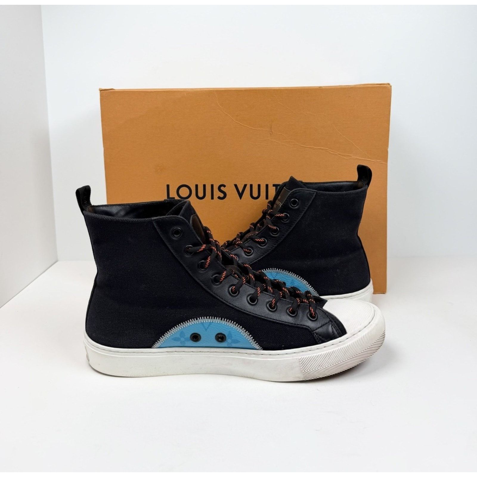Louis Vuitton Size 6.5LV/7.5US - Louis Vuitton Canvas/Leather Tattoo High Size US 7.5 / EU 40-41 - 4 Thumbnail