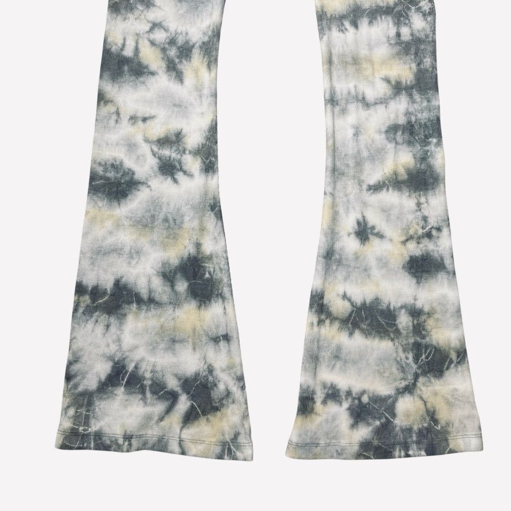 Zara NWT New ZARA Knit Tie Dye Pull On Flare Cotton Pants Size L Size 34" / US 12 / IT 48 - 4 Thumbnail