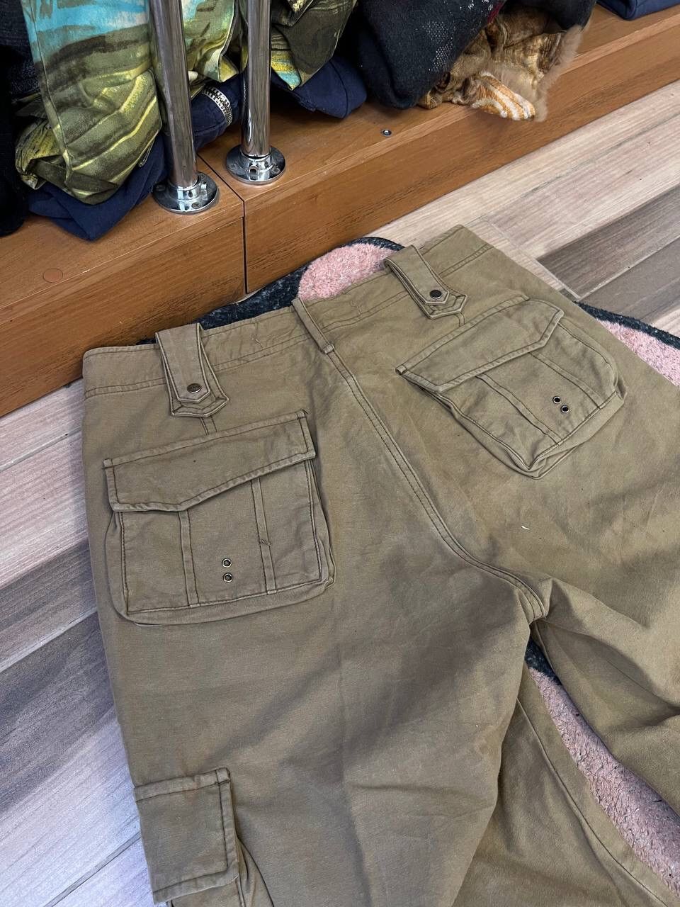 Dickies × Vintage Vintage Dickies Baggy Cargo Shorts Size US 33 - 8 Thumbnail