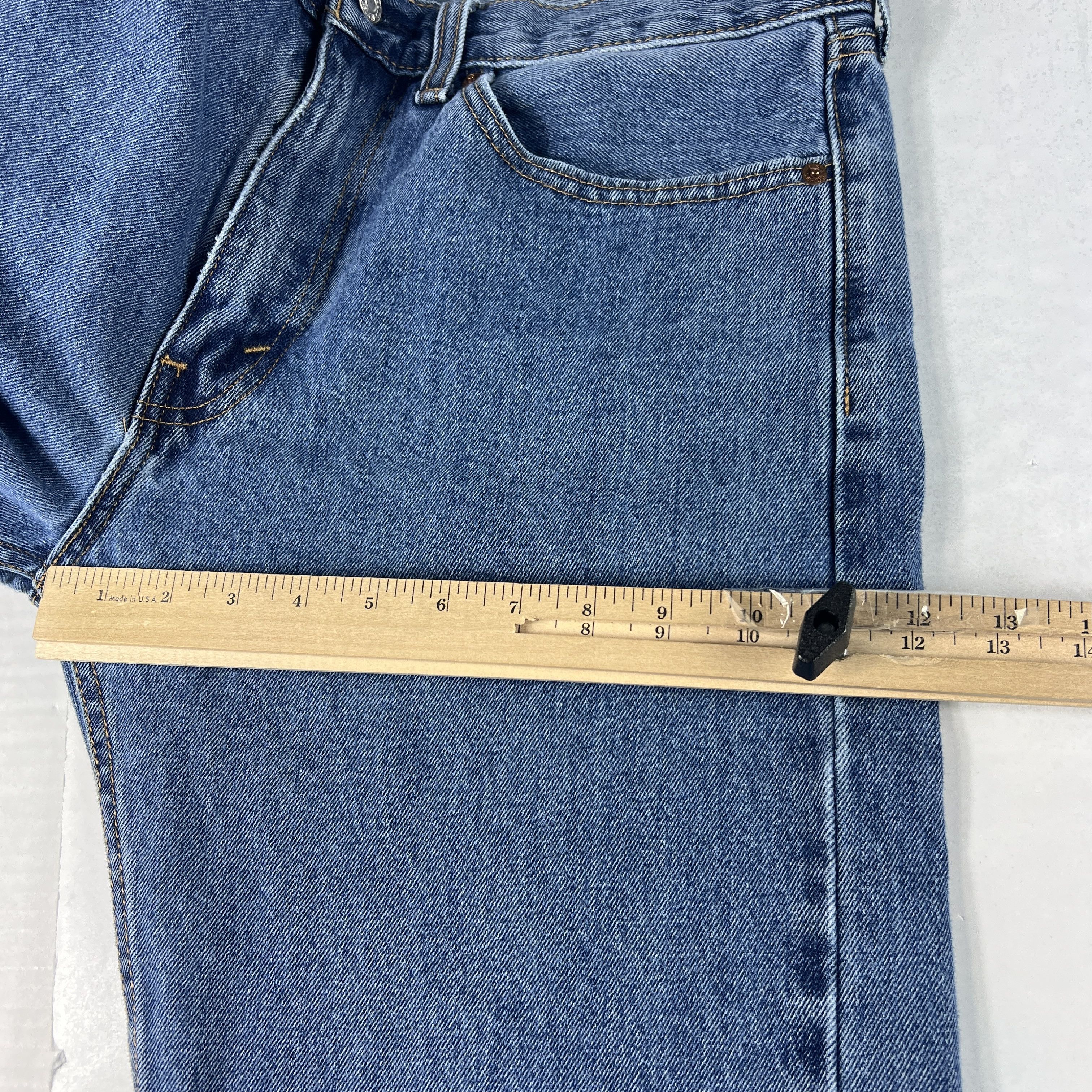 Levi's Levi's Jeans 505 Straight Leg Blue Faded Cotton Denim Size US 34 / EU 50 - 22 Thumbnail