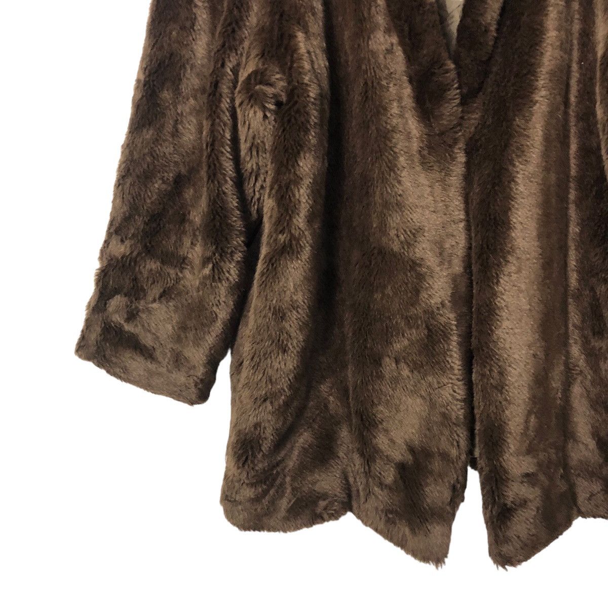 The Unbranded Brand Vintage Unbranded Mink Soft Fur Coat Jacket Size L / US 10 / IT 46 - 3 Thumbnail