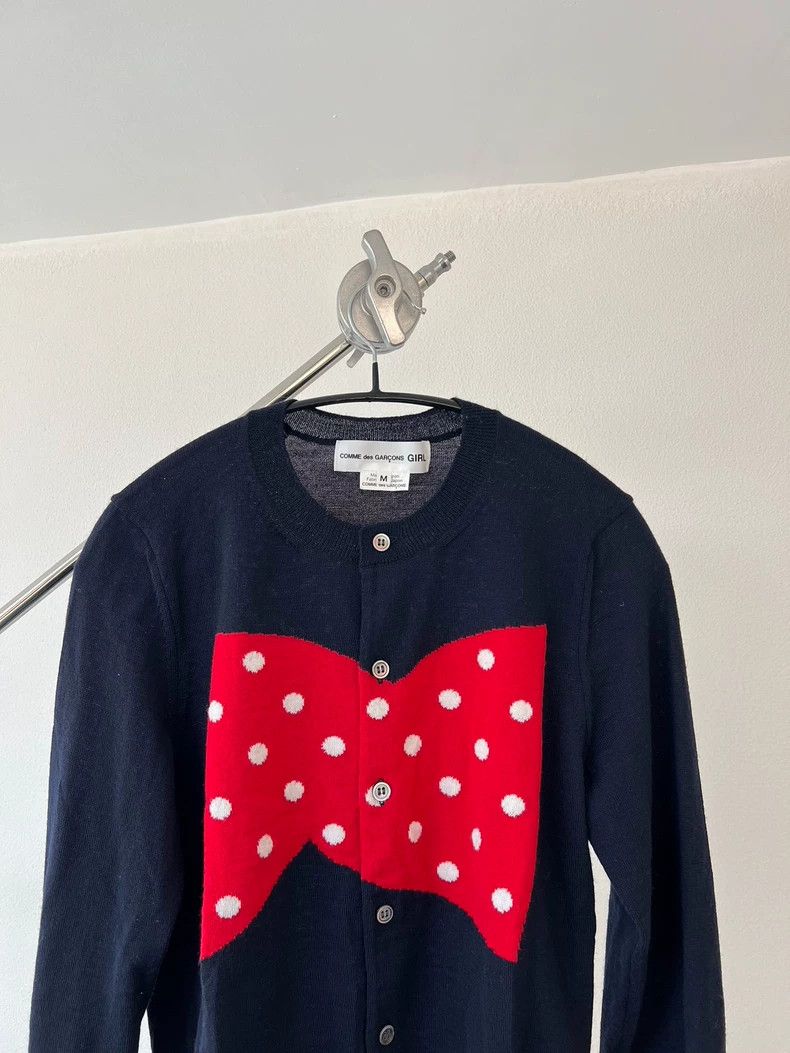 Comme des Garcons comme des garcons Wool knit bow cardigan shirt 2503-Nextarr Size M / US 6-8 / IT 42-44 - 3 Thumbnail