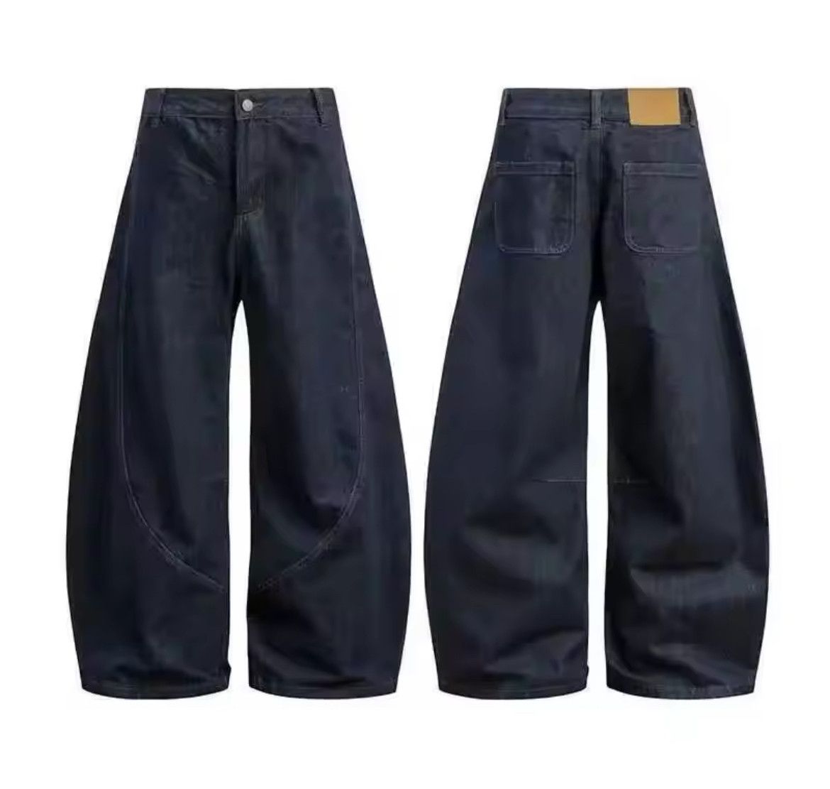 Jean Men Wide Legcurved Knife Jean Size US 30 / EU 46 - 3 Thumbnail