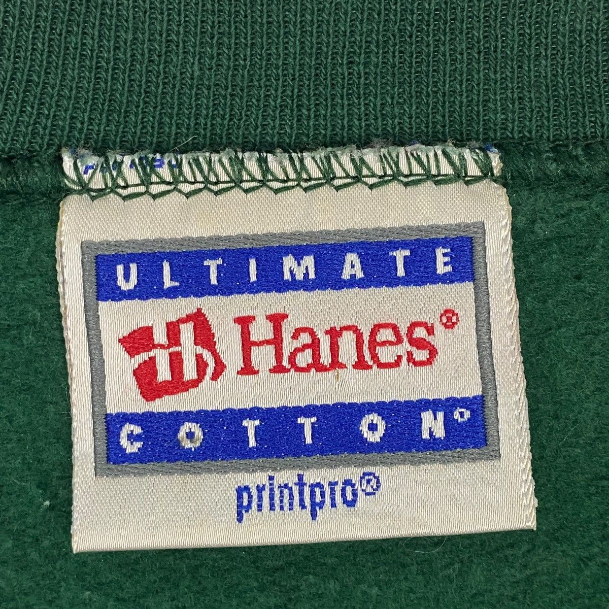 Other Vintage Hanes Republic Graphic Crewneck Sweatshirt Green Size US L / EU 52-54 / 3 - 7 Thumbnail