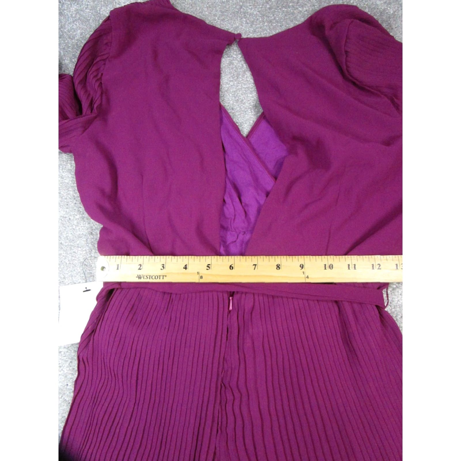 Lulus Lulus Romper Womens Medium Purple Wrap Size 32" / US 10 / IT 46 - 7 Thumbnail