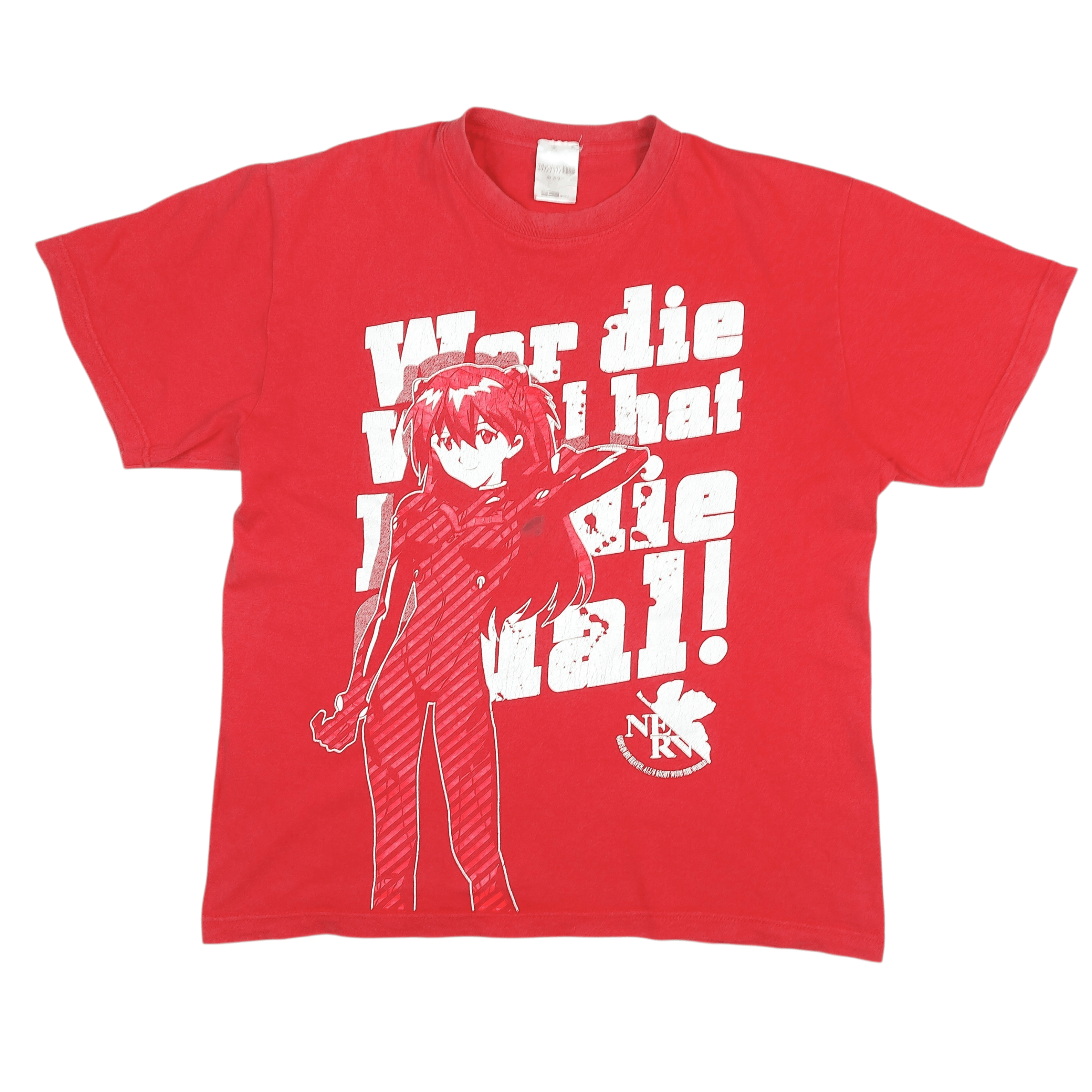 Anime Vintage 2007 Rebuild Of Evangelion Asuka TEE Size US L / EU 52-54 / 3 - 1 Thumbnail
