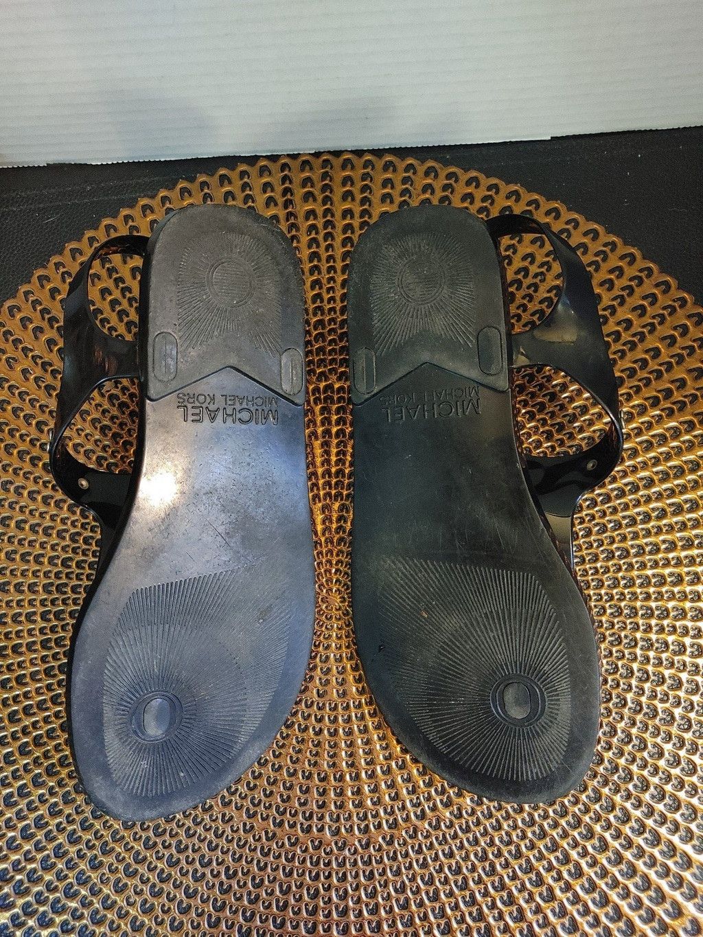 Michael Kors Michael Kors Signature Logo Plate Sandals Size 6.5 Size US 6 / IT 36 - 3 Thumbnail