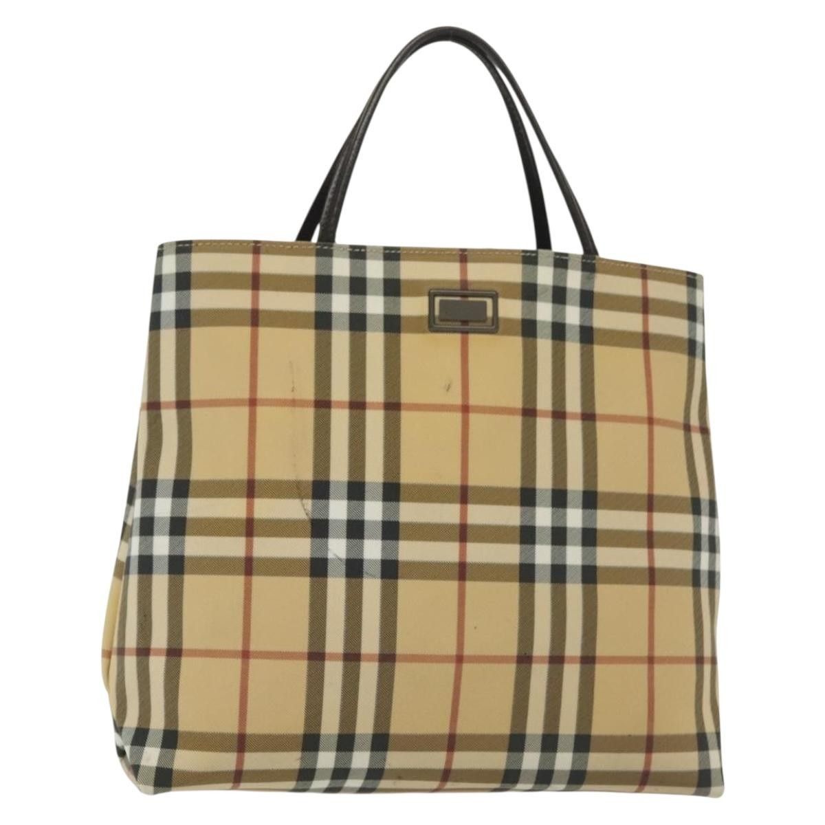 Burberry Burberry Nova Check Tote canvas check pattern Size ONE SIZE - 1 Thumbnail