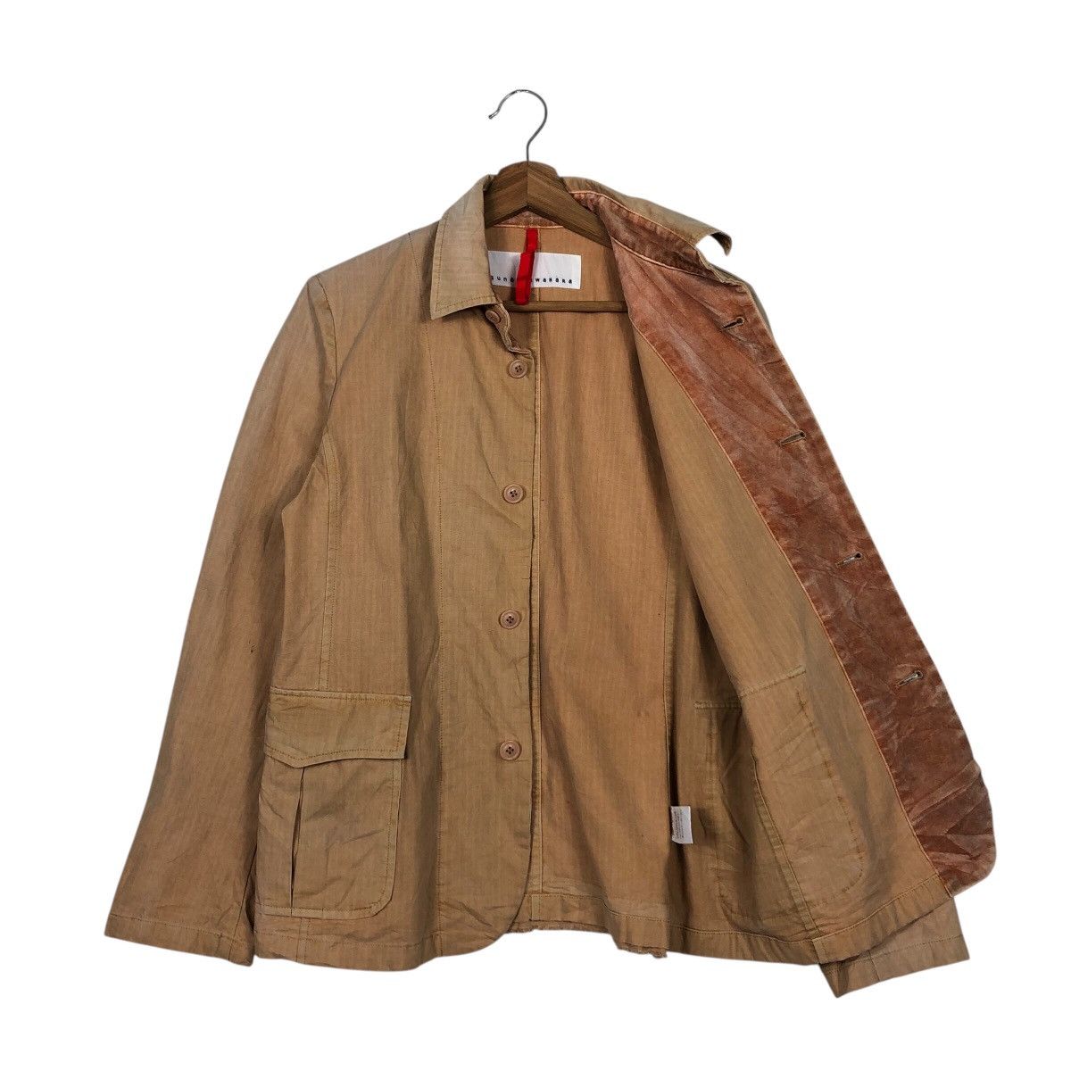 Issey Miyake 📌Vintage Chore Work Biker Jacket Sunaokuwahara Issey Miyake Size US M / EU 48-50 / 2 - 13 Thumbnail