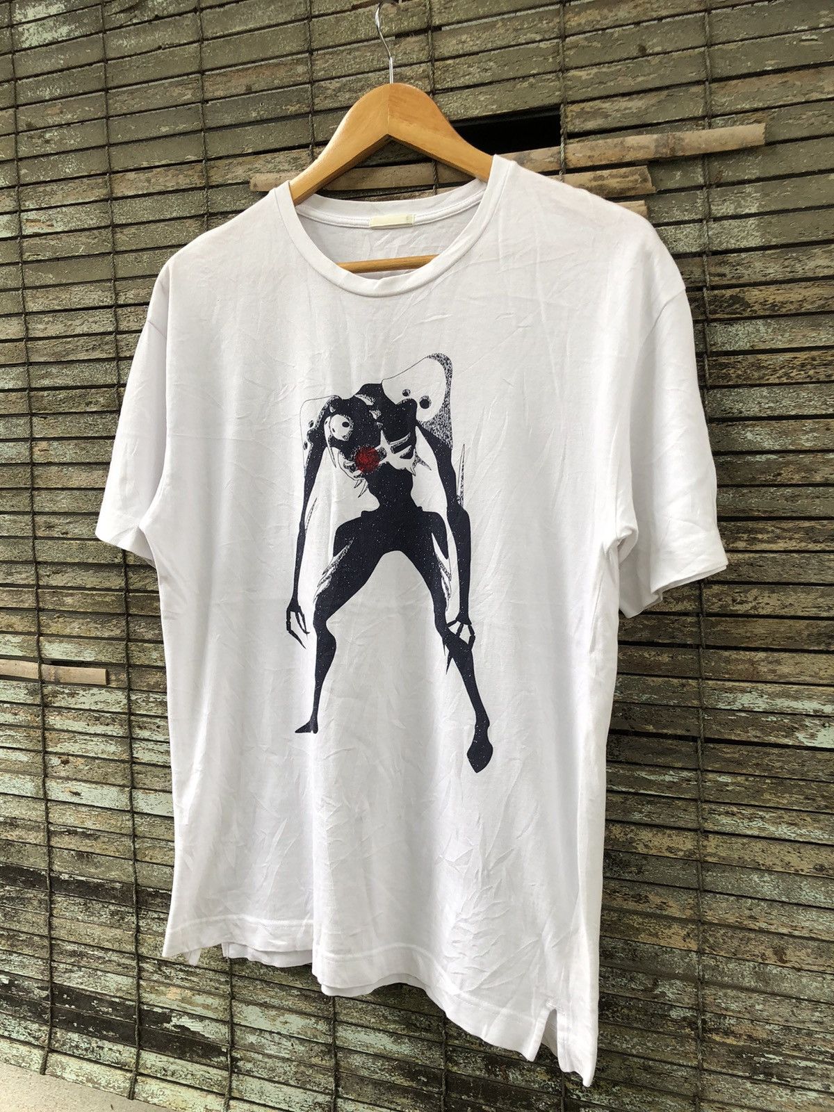 Japanese Brand × Vintage Vintage GU Anime Neo Genesis Evangelion Angel Tshirt Size US M / EU 48-50 / 2 - 3 Thumbnail