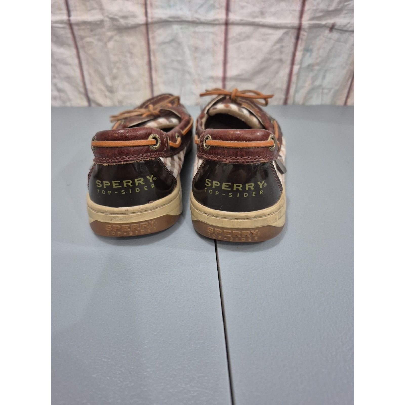 Sperry Sperry Angelfish Top Sider Plaid Slip On Boat Shoes Size 8M Size US 8 / IT 38 - 7 Thumbnail