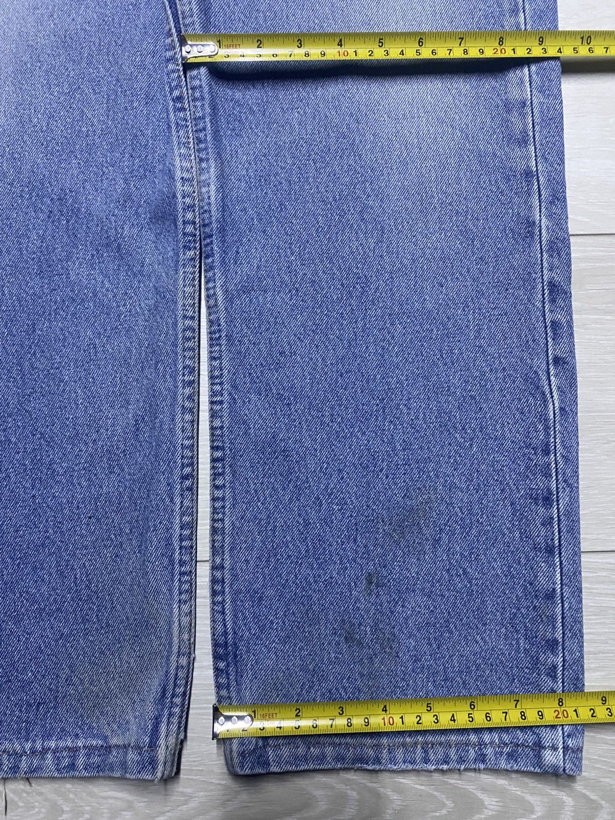 Levi's Vintage Levis 501 Big E Light Wash Y2K Jeans Size US 35 - 15 Thumbnail