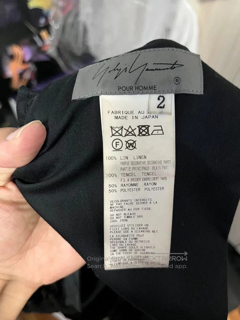 Yohji Yamamoto Yohji Yamamoto 21SS Linen Long Pants. Size US 32 / EU 48 - 4 Thumbnail