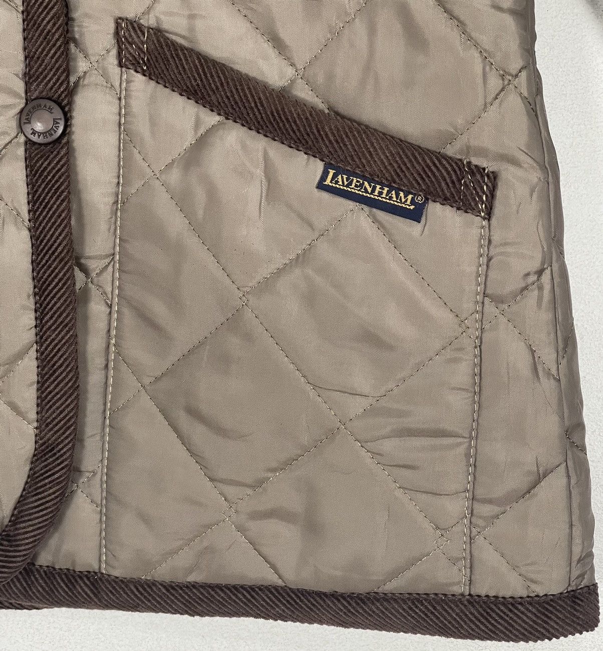 Designer × Lavenham Vintage Lavenham Quilted Jacket Size XS / US 0-2 / IT 36-38 - 8 Thumbnail