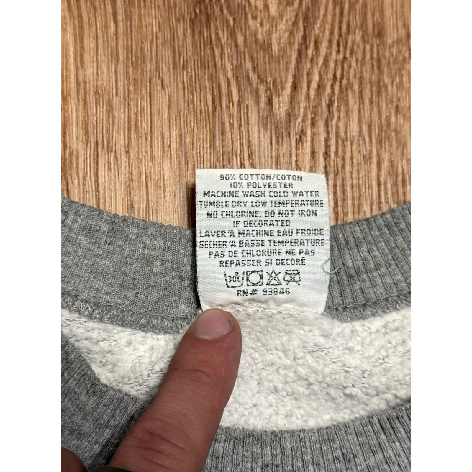 Gildan VINTAGE Greek Language softwear toys & tees Crewneck Sweatshirt Mens XL Gray Crewneck Sweatshirt Graphic Print 90s USA Classic Mens XL Gray09 Size US XL / EU 56 / 4 - 4 Thumbnail
