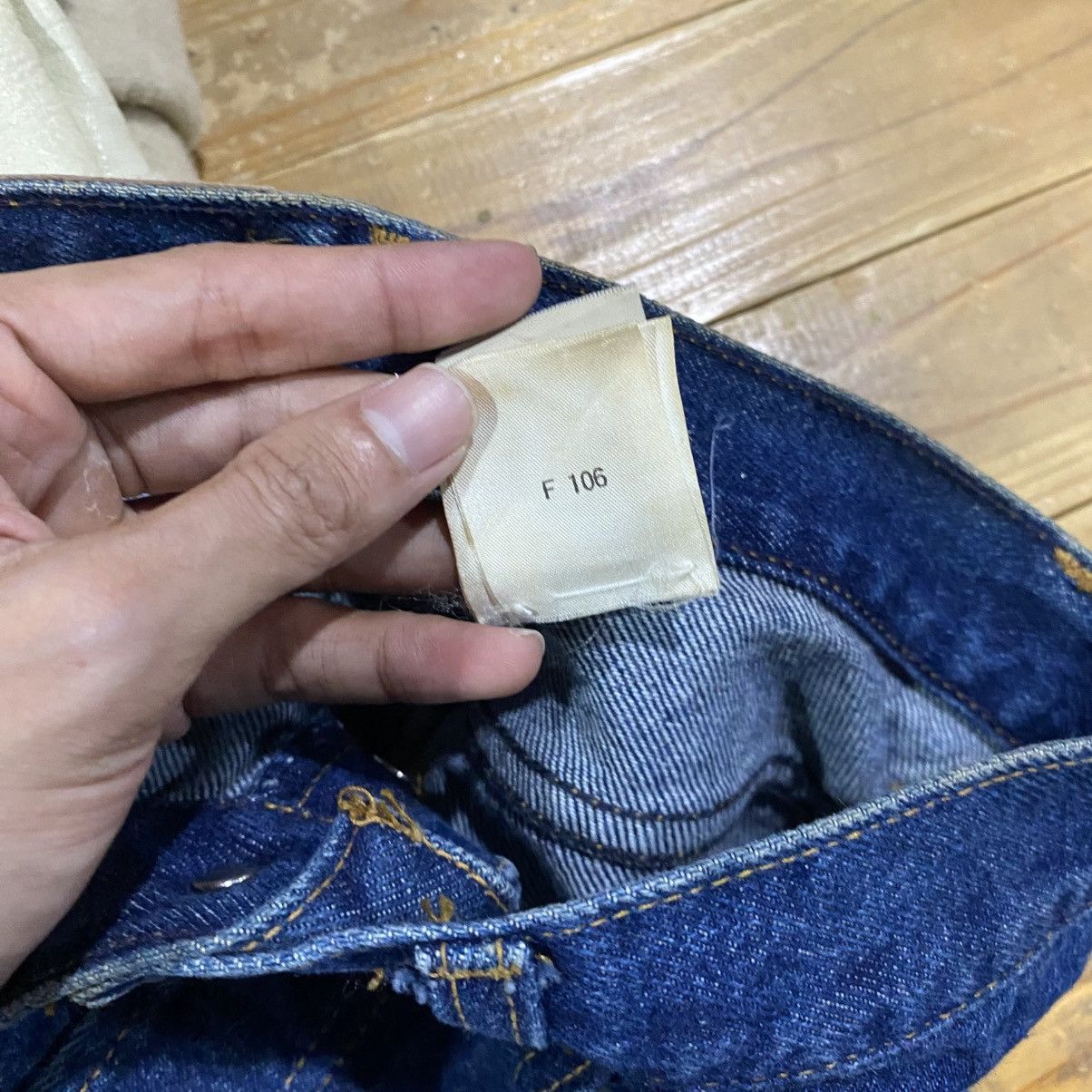 Designer × Giorgio Armani × Vintage Vintage Giorgio Armani denim Jeans NEW OLD STOCK‼️ Size US 28 / EU 44 - 18 Thumbnail