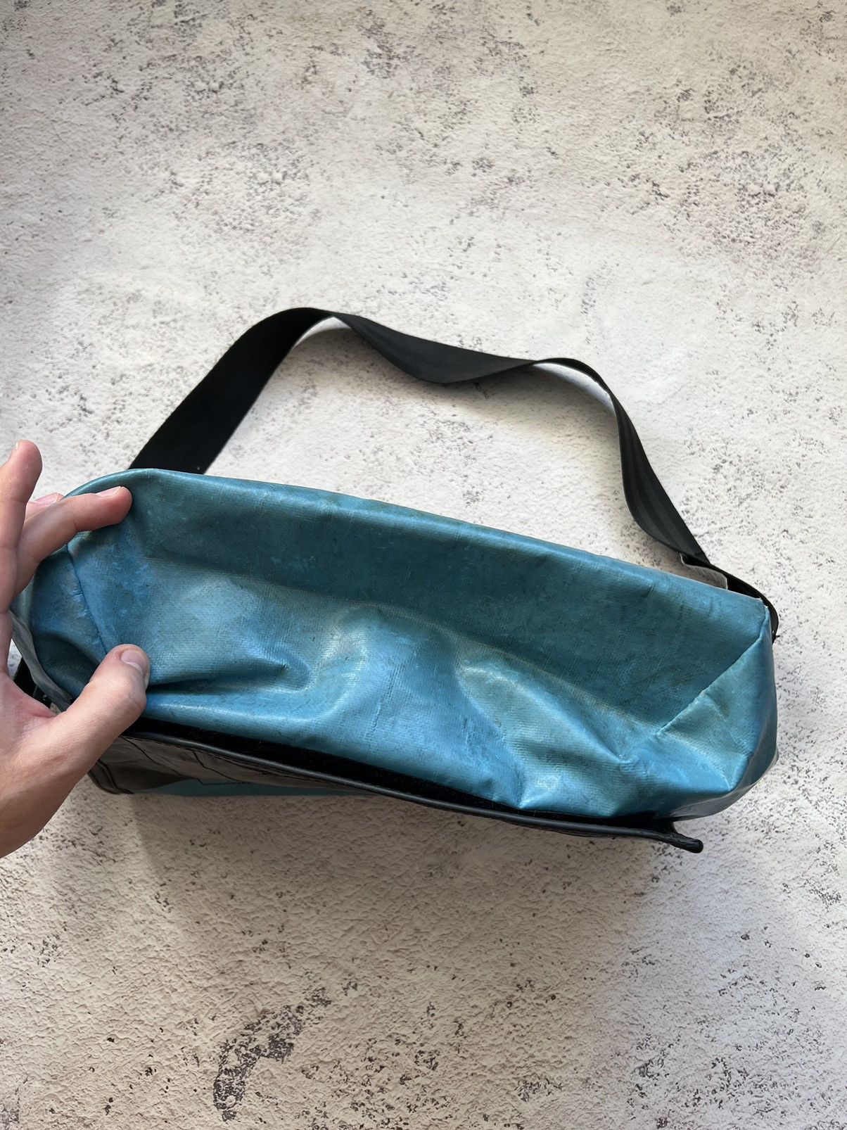 Freitag × Vintage Freitag Streetwear Bag Big Messenger Size ONE SIZE - 9 Thumbnail