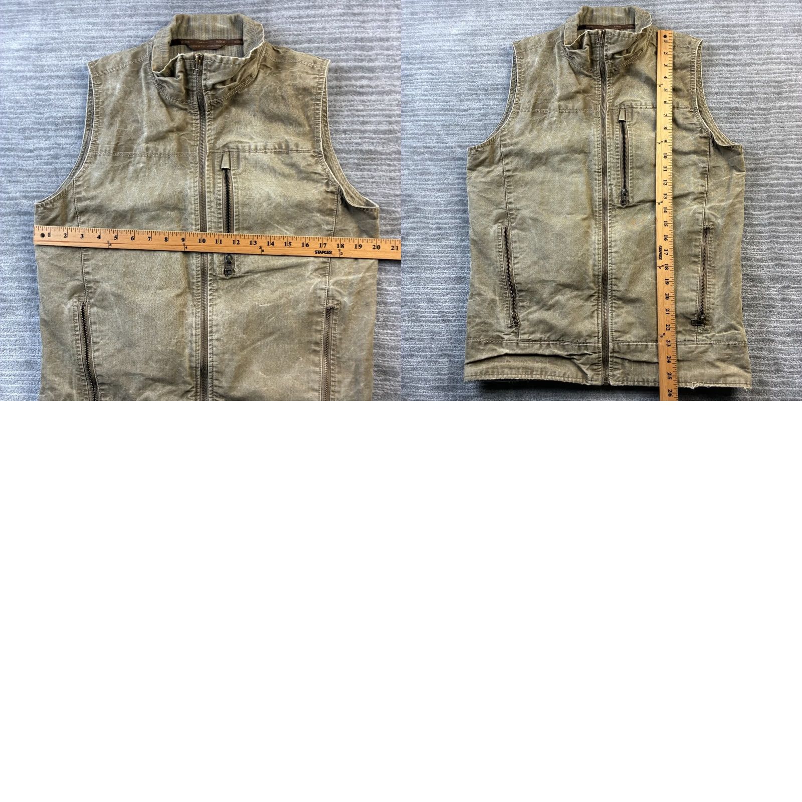Vintage Kuhl Burr Vest Mens Small Vintage Patina Dye Fleece Lined Sleeveless Hiking Size US S / EU 44-46 / 1 - 9 Thumbnail