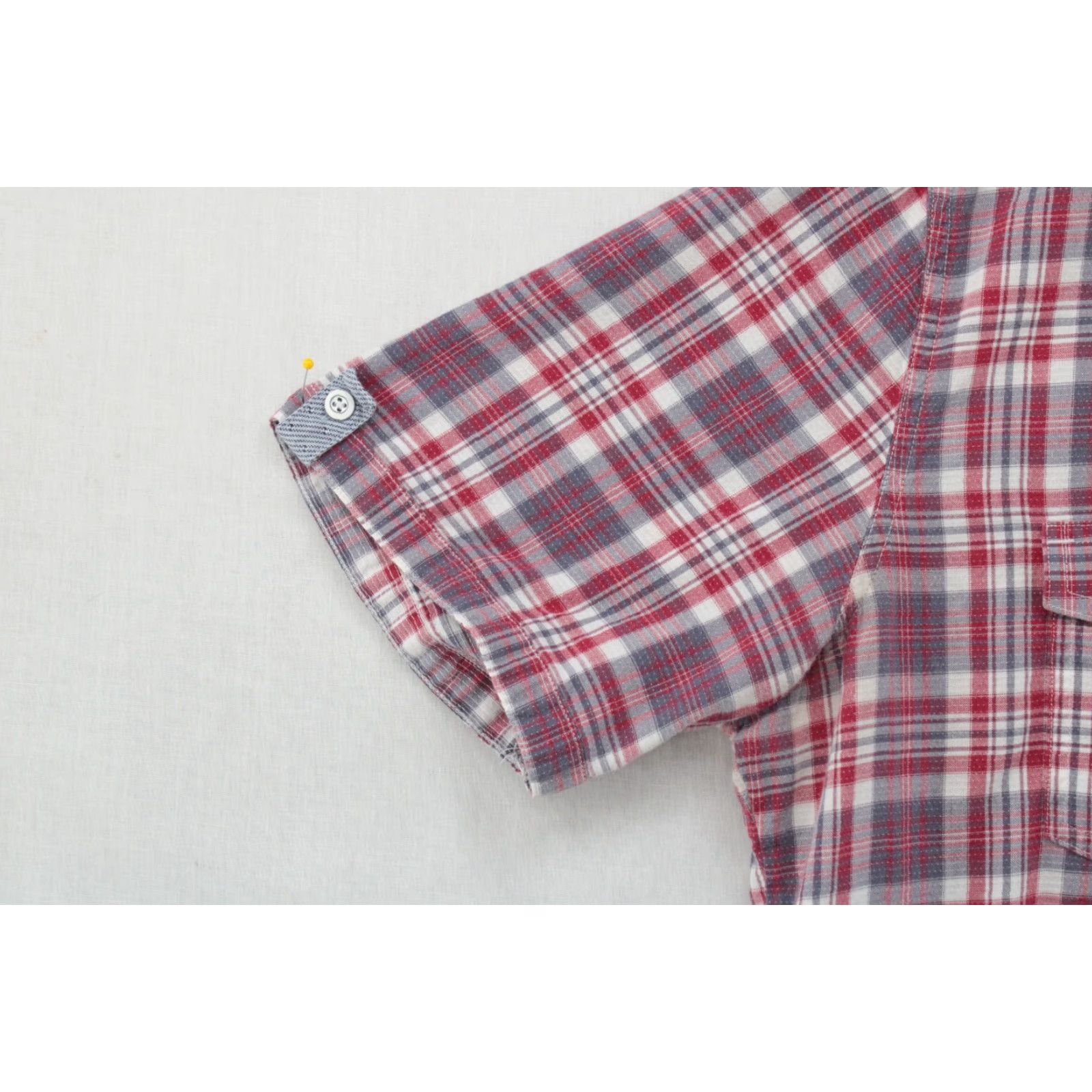 Johnston & Murphy VINTAGE Johnston & Murphy Shirt Men's XXL Red Plaid Short Sleeve Button Up Casual Friday Size US XXL / EU 58 / 5 - 4 Thumbnail