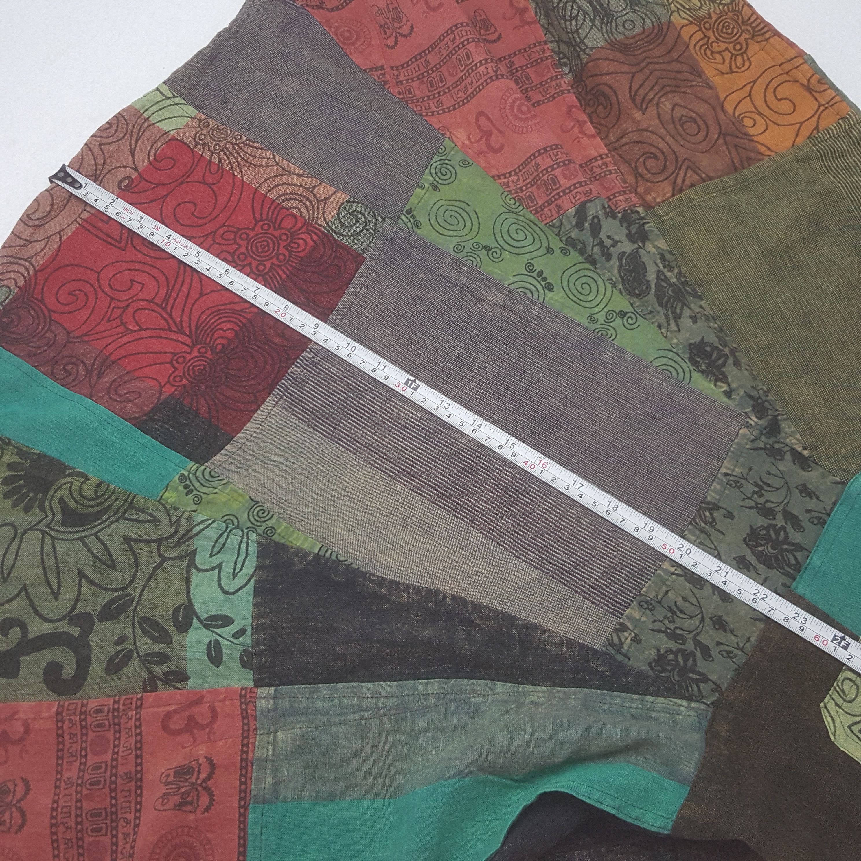 Japanese Brand Vintage Hippie Patches Art Japanese Style Overall Size US 28 / EU 44 - 8 Thumbnail