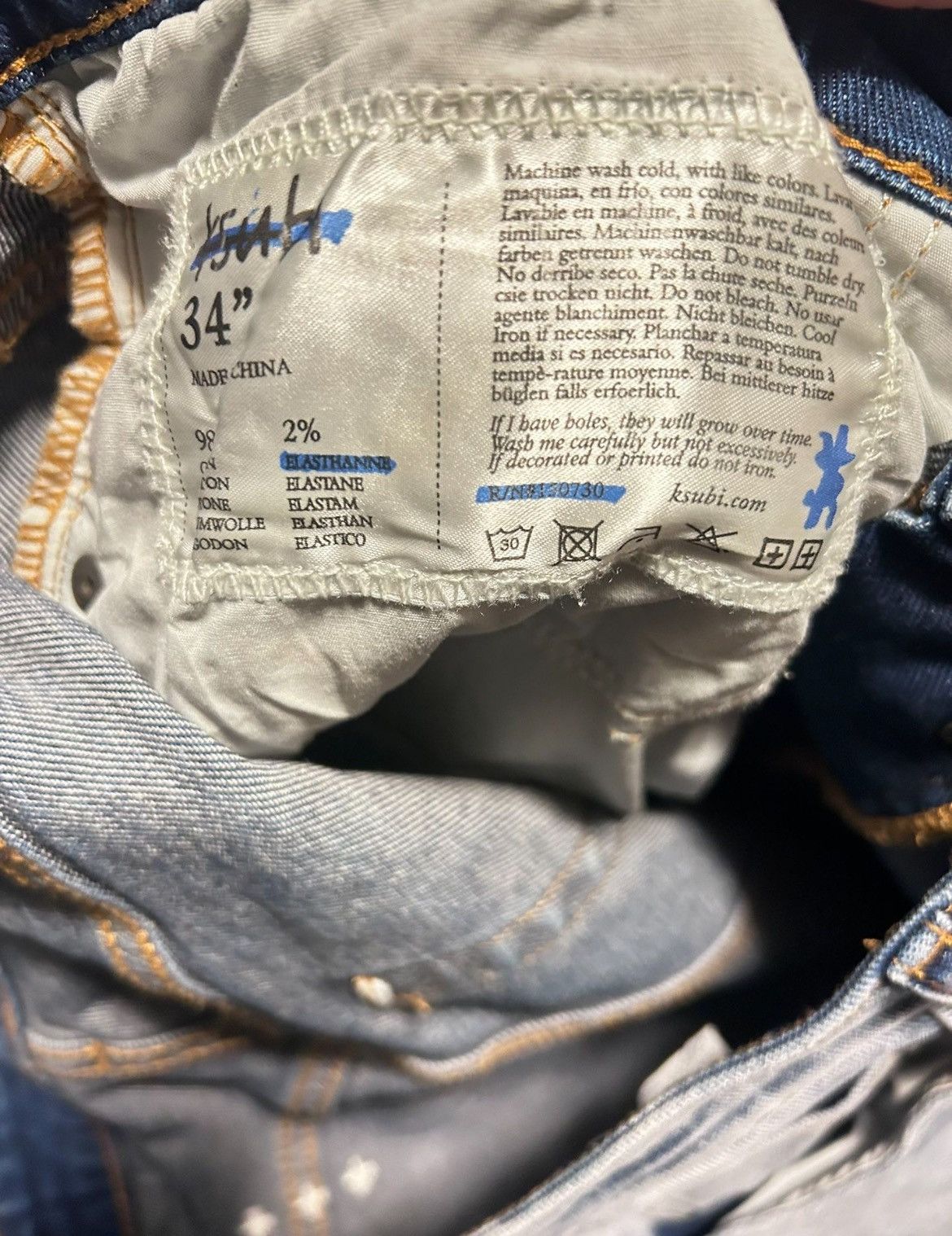 Ksubi Ksubi jeans size 34 Size US 34 / EU 50 - 3 Thumbnail