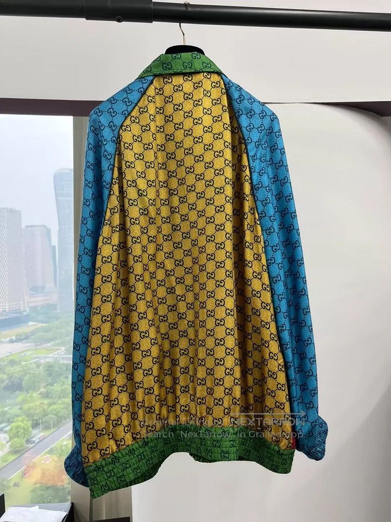 Gucci Gucci Colour-blocked logo jacket Size US M / EU 48-50 / 2 - 2 Thumbnail