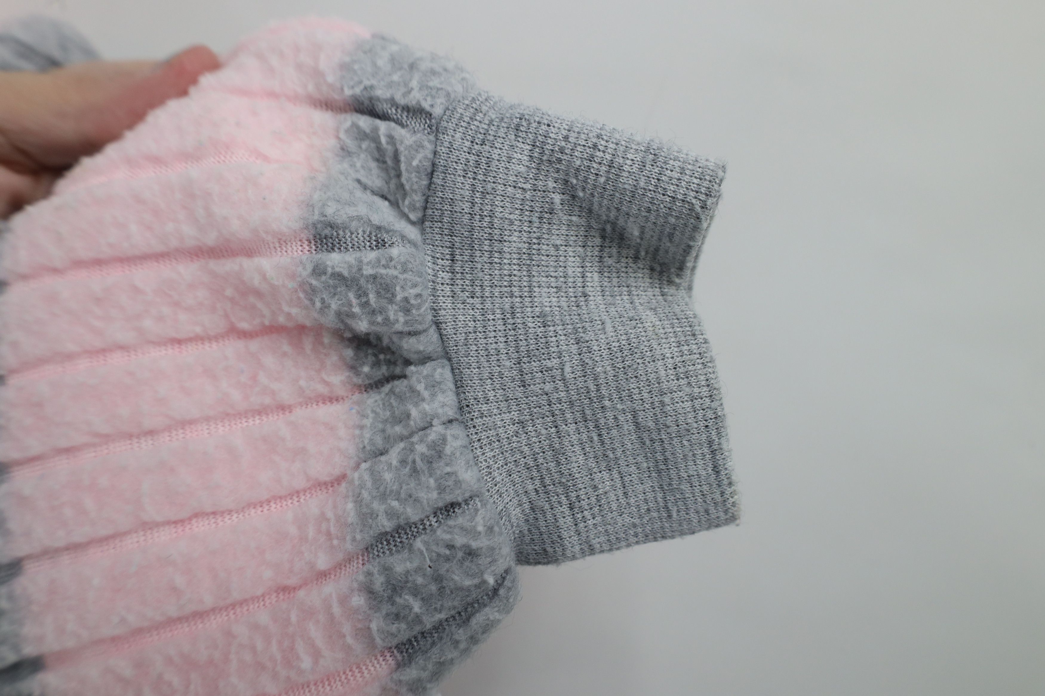 Vintage Vintage 90s Streetwear Striped Ribbed Knit Fleece Sweatshirt Size XS / US 0-2 / IT 36-38 - 6 Thumbnail