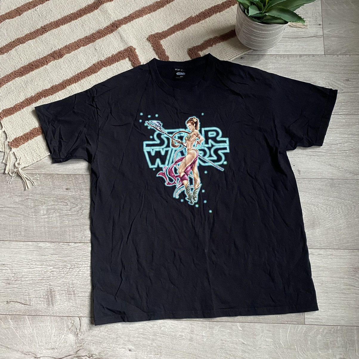 Star Wars STAR WARS GIRL WITH A SPEAR T SHIRT Size US XL / EU 56 / 4 - 1 Thumbnail
