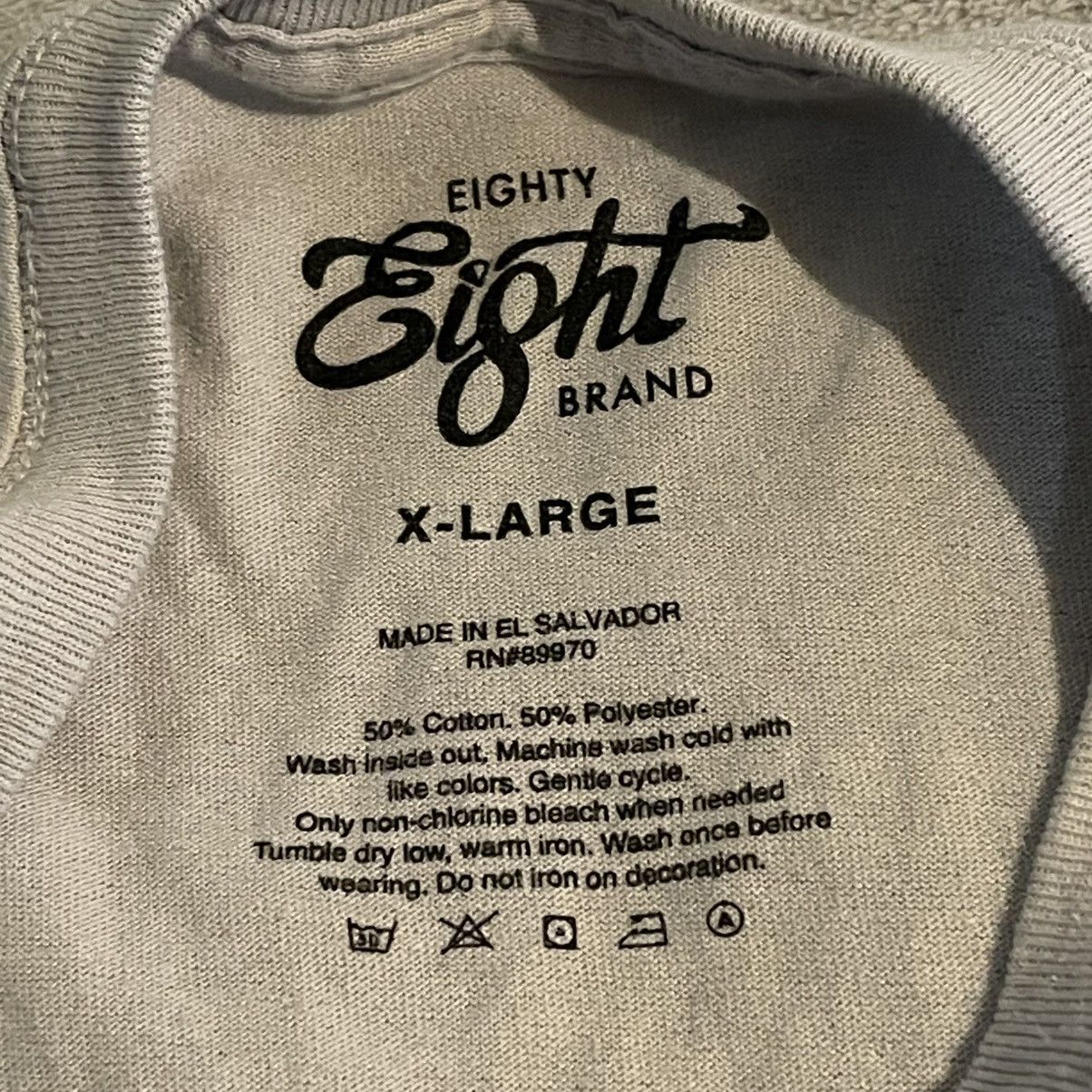 Other Car Eighty Eight Brand Mens XL Street Racing Club Shirt Gray Size US XL / EU 56 / 4 - 3 Thumbnail