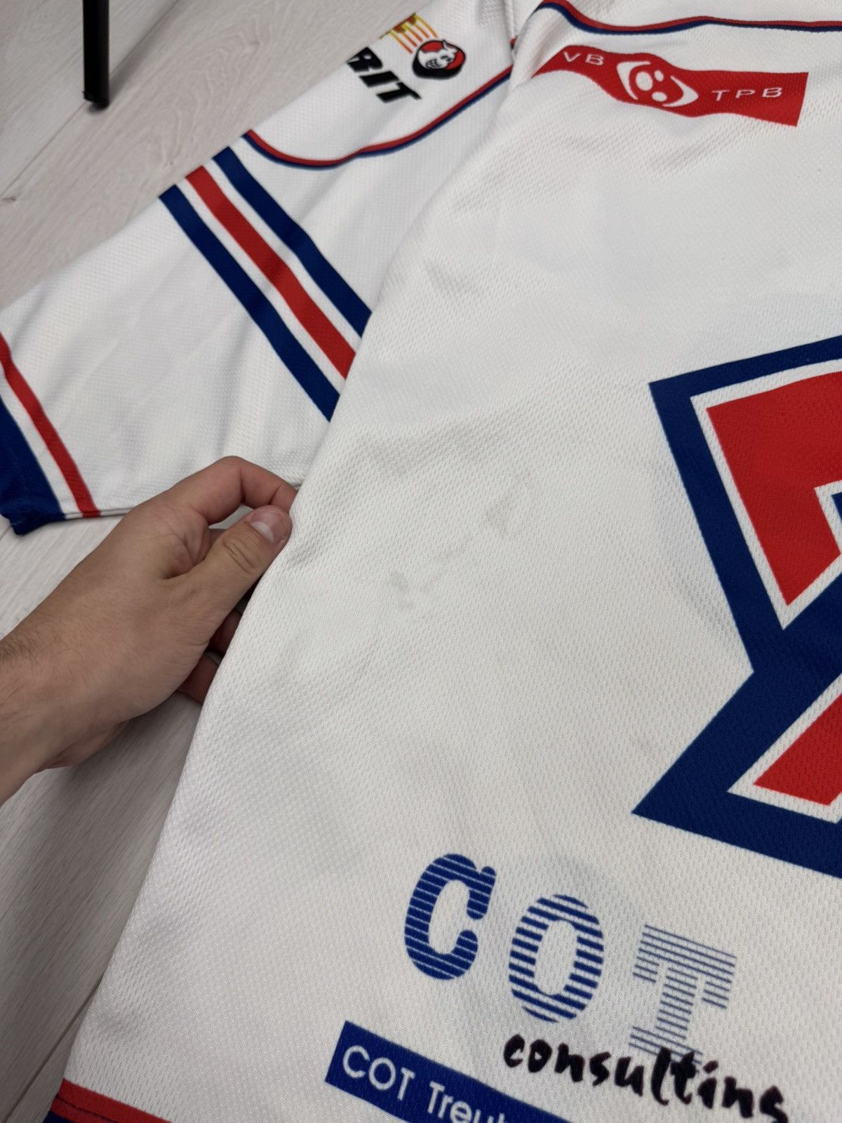 Vintage BIEL-BIENNE HC ICE HOCKEY JERSEY #19 Size US S / EU 44-46 / 1 - 5 Thumbnail