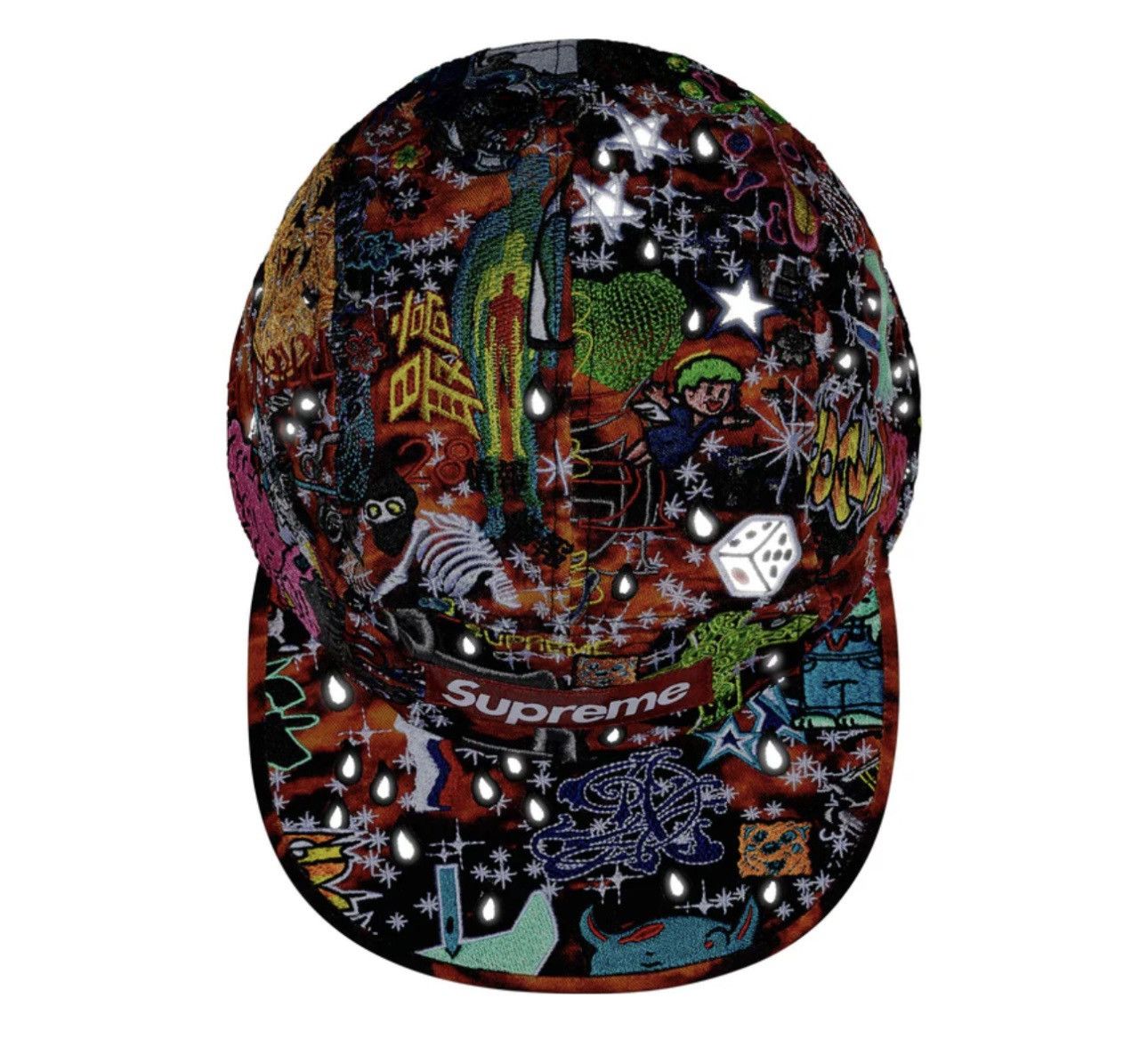 Supreme Supreme Aoi Embroidered Camp Cap Size ONE SIZE - 8 Thumbnail