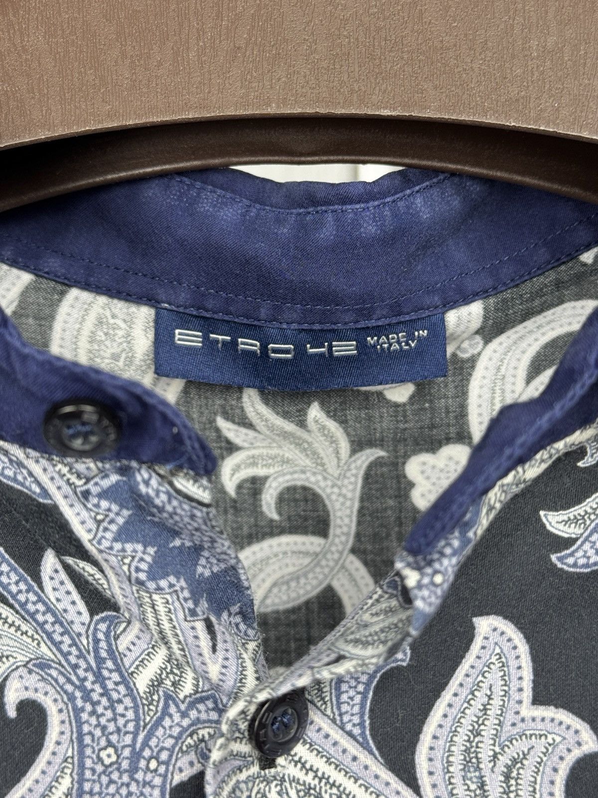 Etro ETRO paisley-print lightweight long sleeve shirt Size US L / EU 52-54 / 3 - 9 Thumbnail
