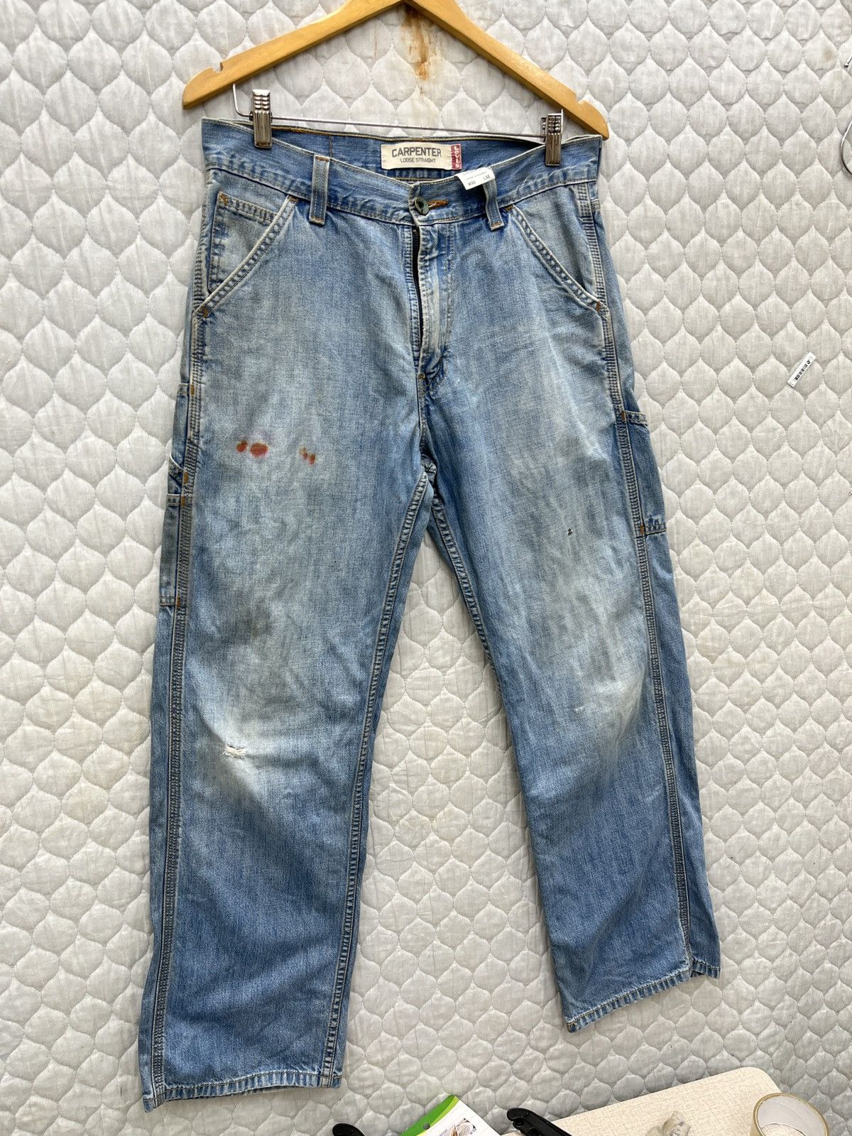 Levi's 🔥🔥🔥STEALS LEVIS CARPENTER DENIM PANTS Size US 32 / EU 48 - 4 Thumbnail