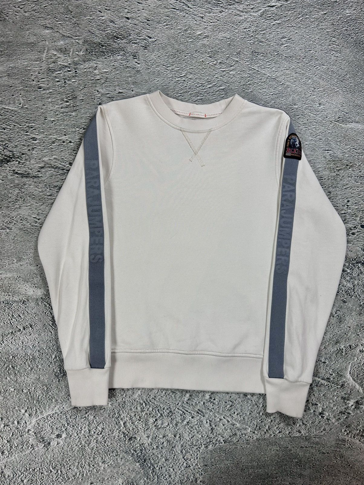 Parajumpers Parajumpers crewneck vintage white fleece Size US S / EU 44-46 / 1 - 1 Thumbnail