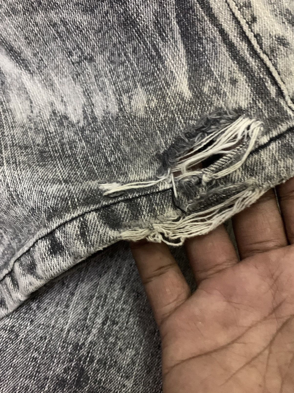 Hysteric Glamour 💥Final💥Avant Garde Bernings Sho Art Hagi Denim Size US 28 / EU 44 - 9 Thumbnail