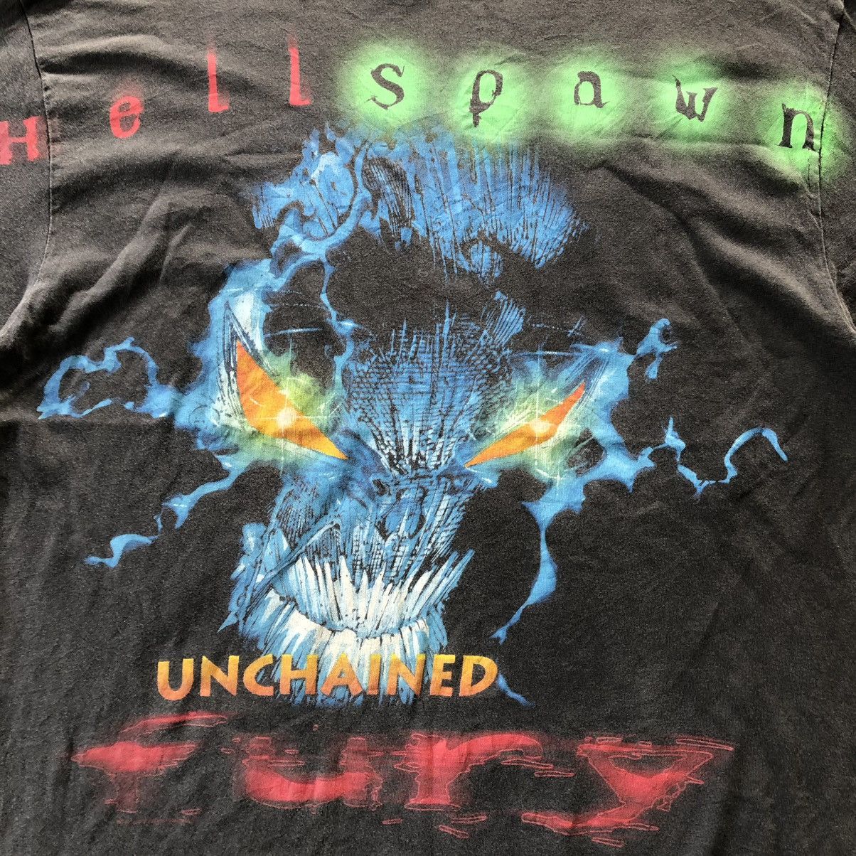Giant SPAWN 1997 Hell Spawn Unchained Fury T-Shirt Size US XL / EU 56 / 4 - 4 Thumbnail