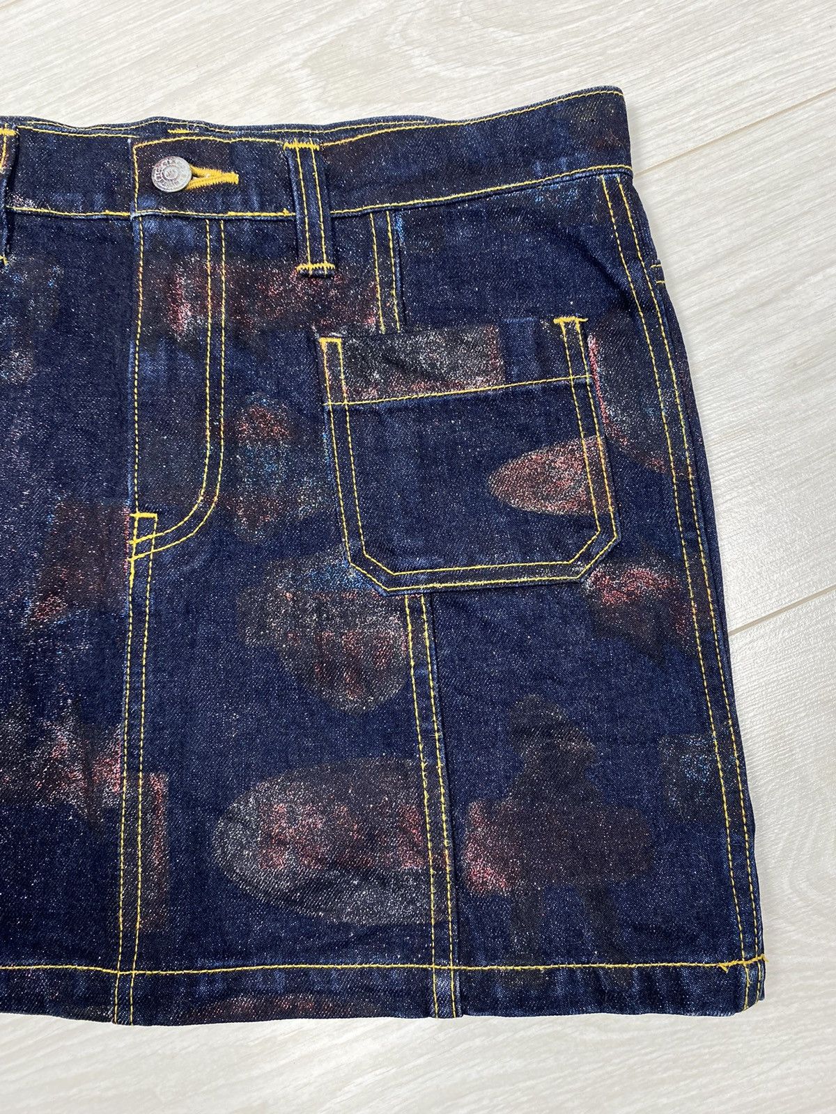 Hysteric Glamour × Japanese Brand Hysteric Glamour Jeans Skirt Size 27" / US 4 / IT 40 - 5 Thumbnail