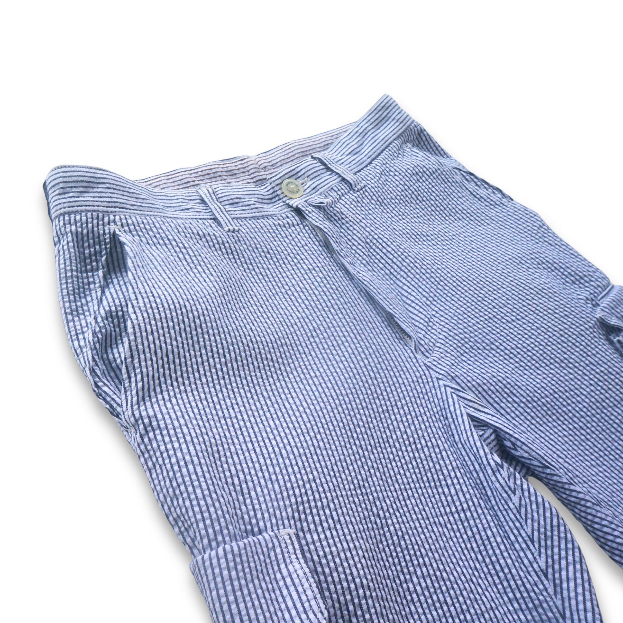 Mackintosh Mackintosh Philosophy Striped Cargo Pants Size US 28 / EU 44 - 4 Thumbnail