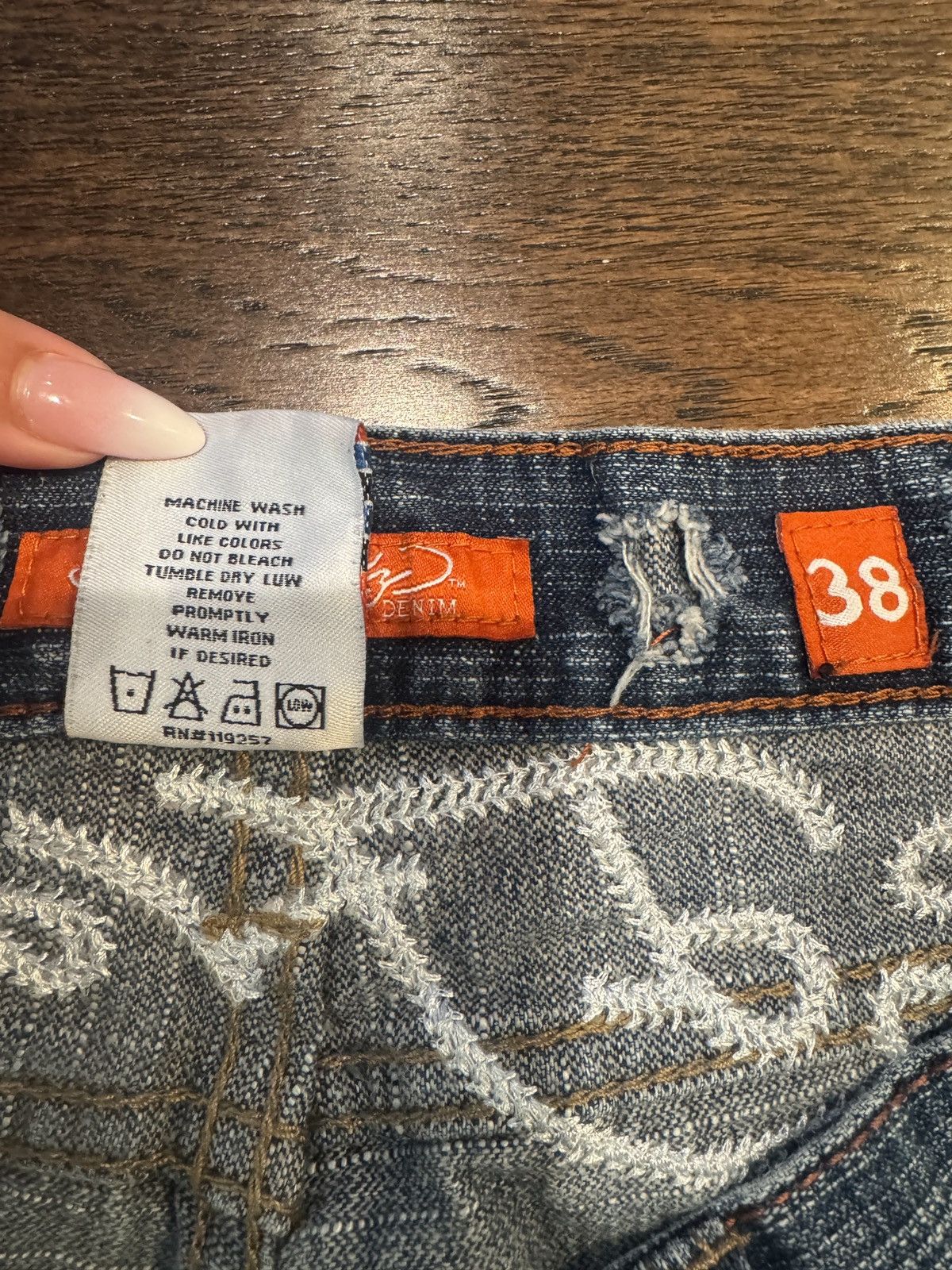 Ed Hardy Vintage Edhardy jeans Size US 37 - 6 Thumbnail