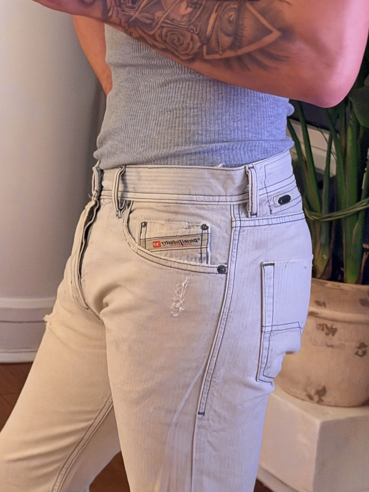 Diesel Diesel Tepphar Slim Fit Jeans – W31 L Size US 31 - 4 Thumbnail