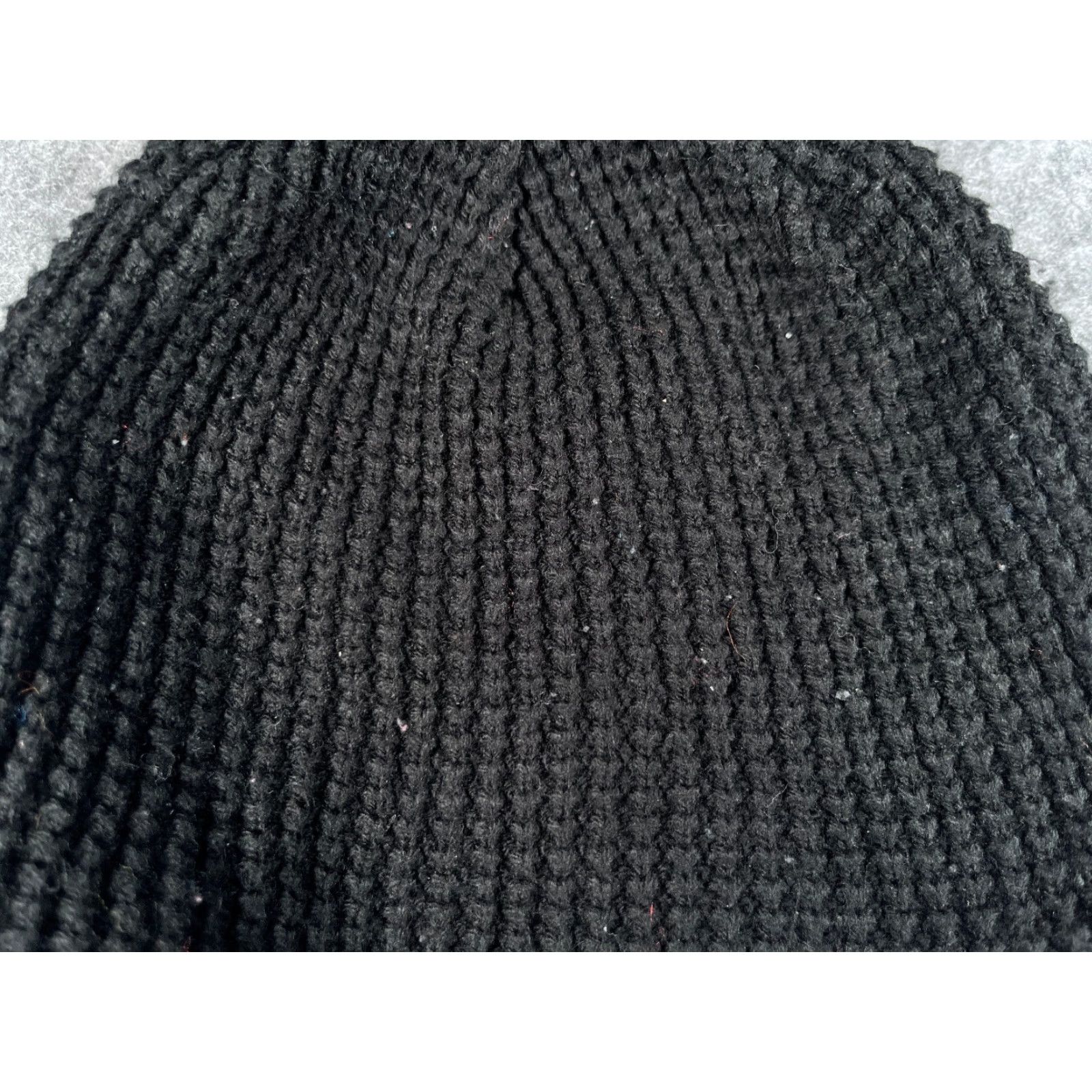 Express Express Beanie Toque Hat Unisex Adults One Size Black Waffle Knit Acrylic Polyester Embroidered Logo City New York Theme Size ONE SIZE - 3 Thumbnail