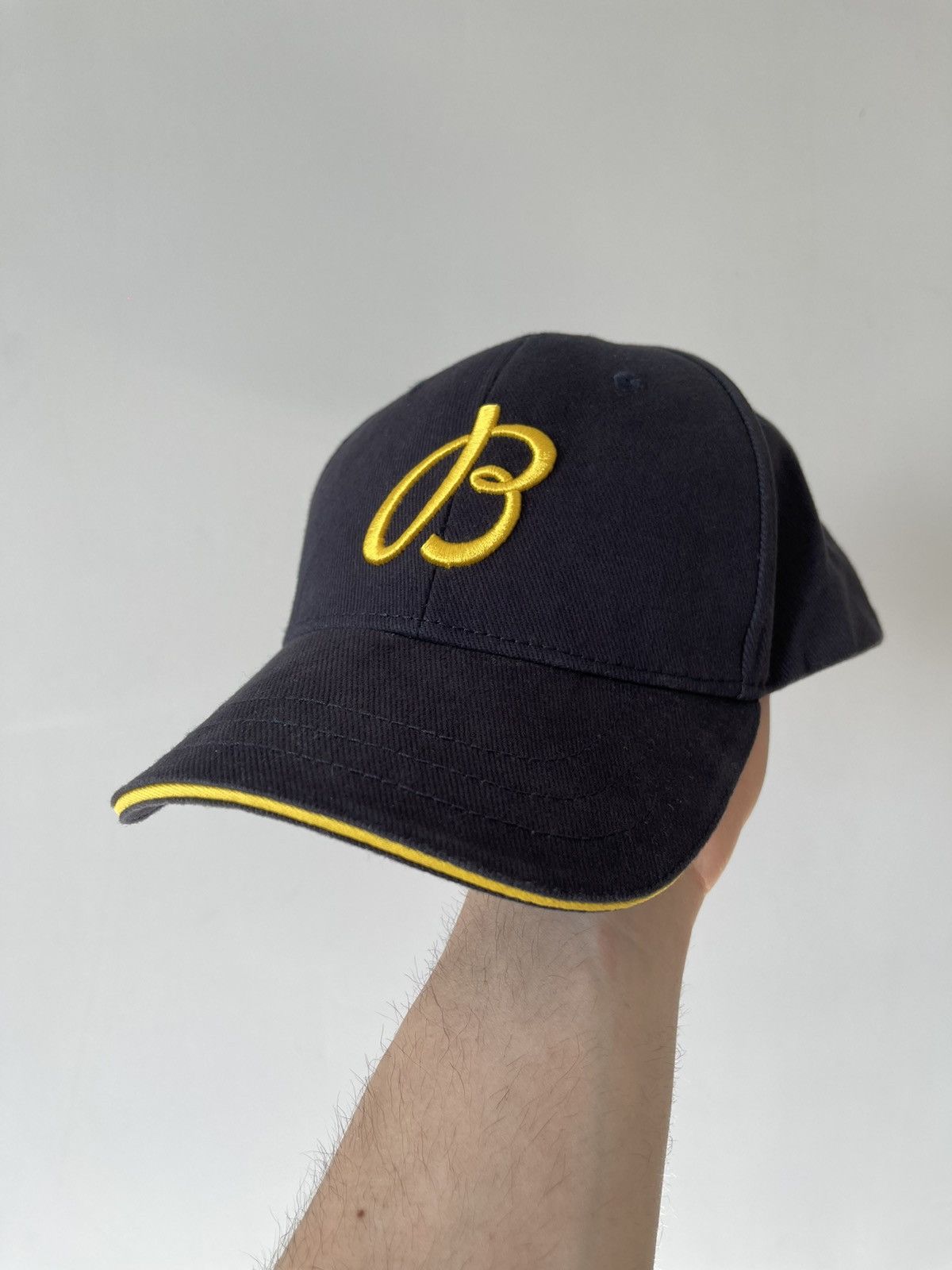 Breitling Vintage BREITLING Luxury Cap Hat Leather Strap Embroidered Size ONE SIZE - 1 Thumbnail